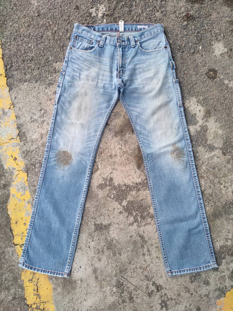 Levi's Vintage Clothing VINTAGE LEVI'S 505 FADED CARPENTER JEANS DENIM PANTS Size US 34 / EU 50 - 2 Thumbnail
