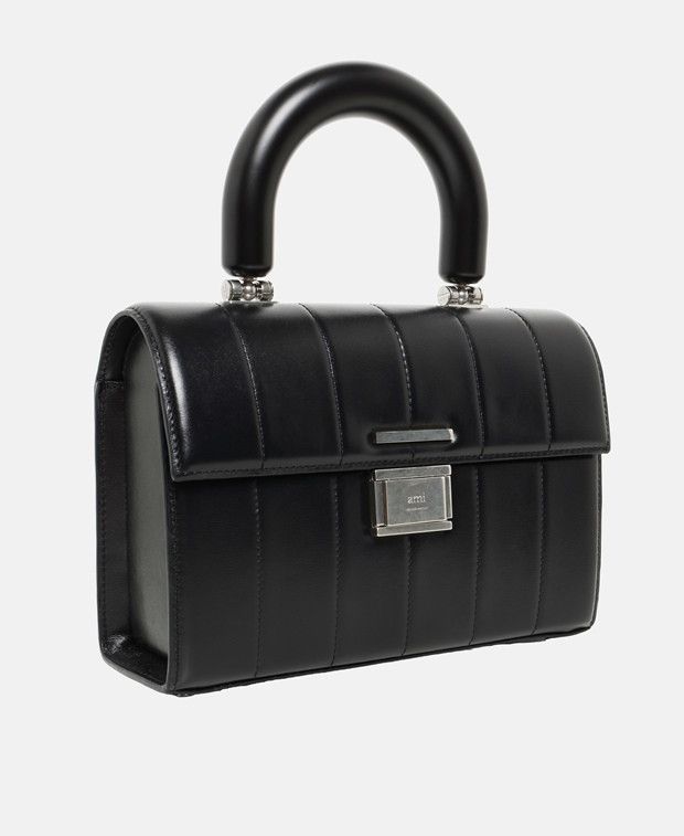 AMI Leather handbag Size ONE SIZE - 1 Thumbnail