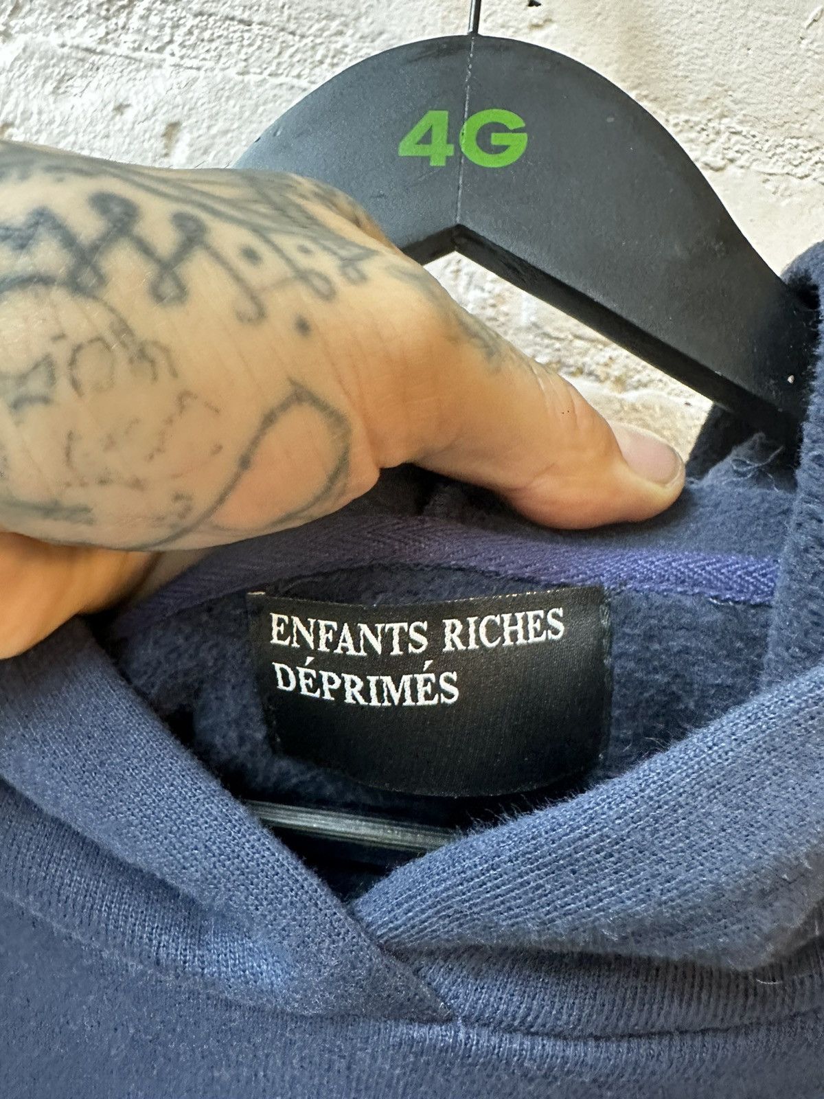 Enfants Riches Deprimes ERD BAGGY MEDIUM Checkered Hoodie M L XL Size US M / EU 48-50 / 2 - 4 Thumbnail