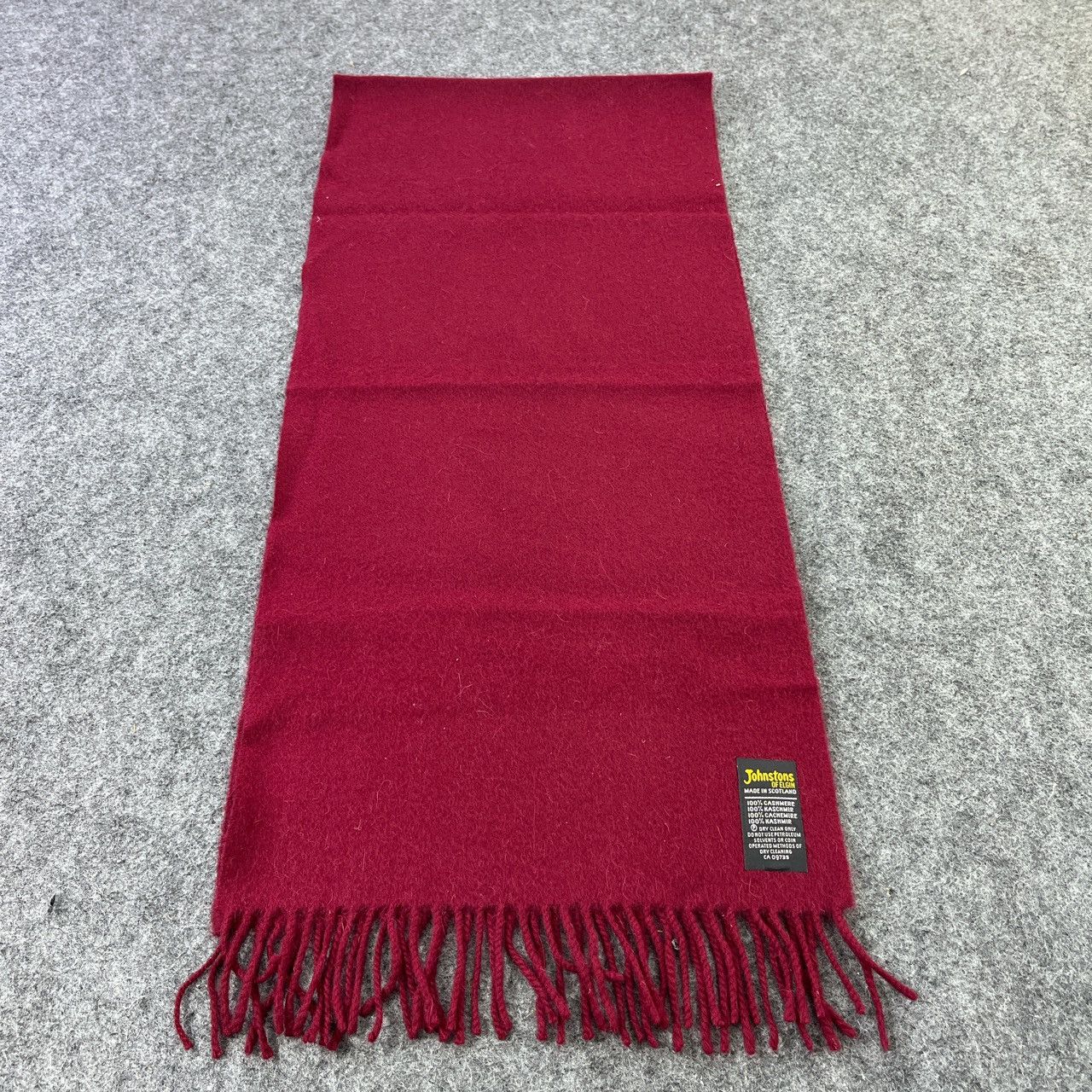Johnstons Of Elgin × Vintage Johnstons Of Elgin Scarf / Muffler / Neckwear T095 Size ONE SIZE - 1 Thumbnail