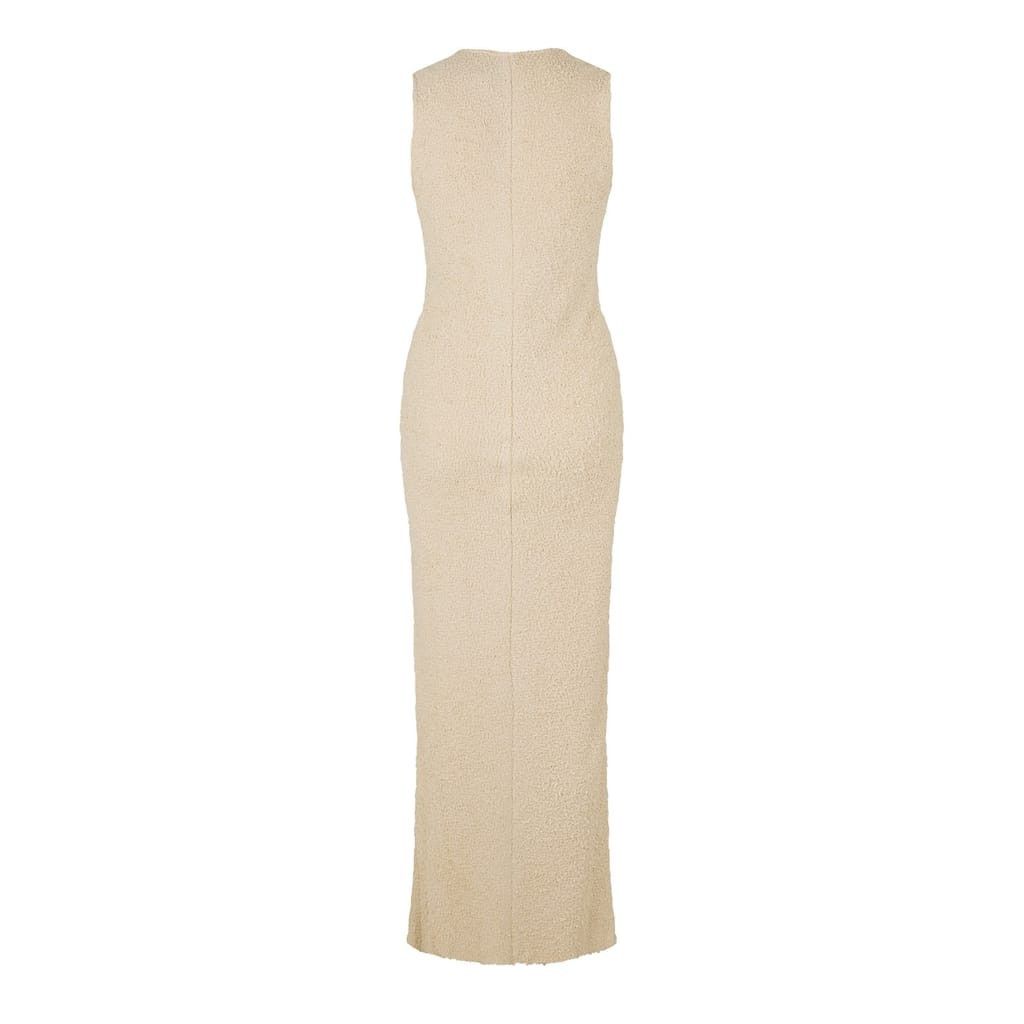 Bottega Veneta Bottega Veneta V-Neck Maxi Slip Dress in Neutral Size XS / US 0-2 / IT 36-38 - 3 Thumbnail
