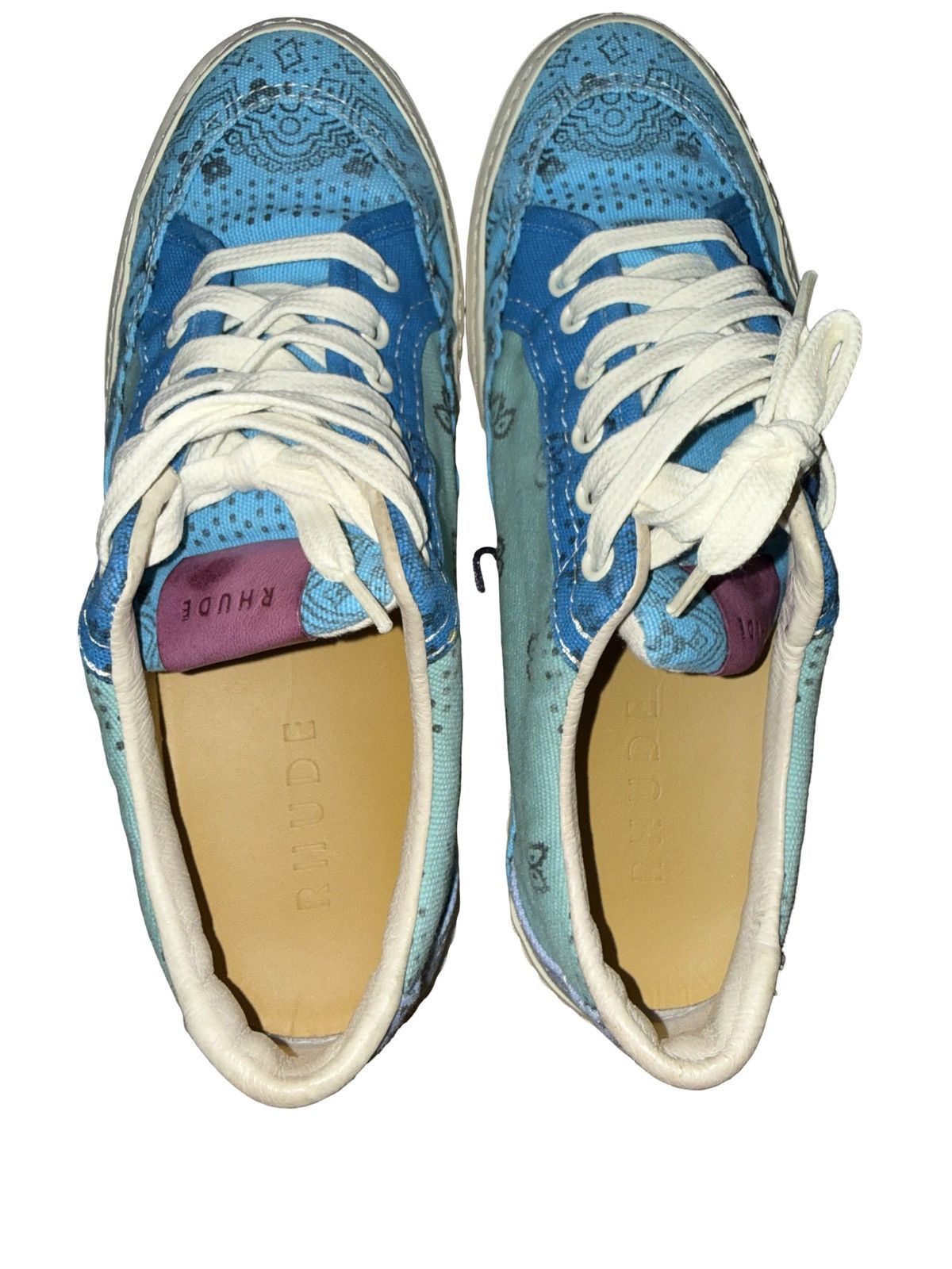 Rhude Rhude Blue & Purple Festival Bandana V2 Size US 9 / EU 42 - 5 Thumbnail