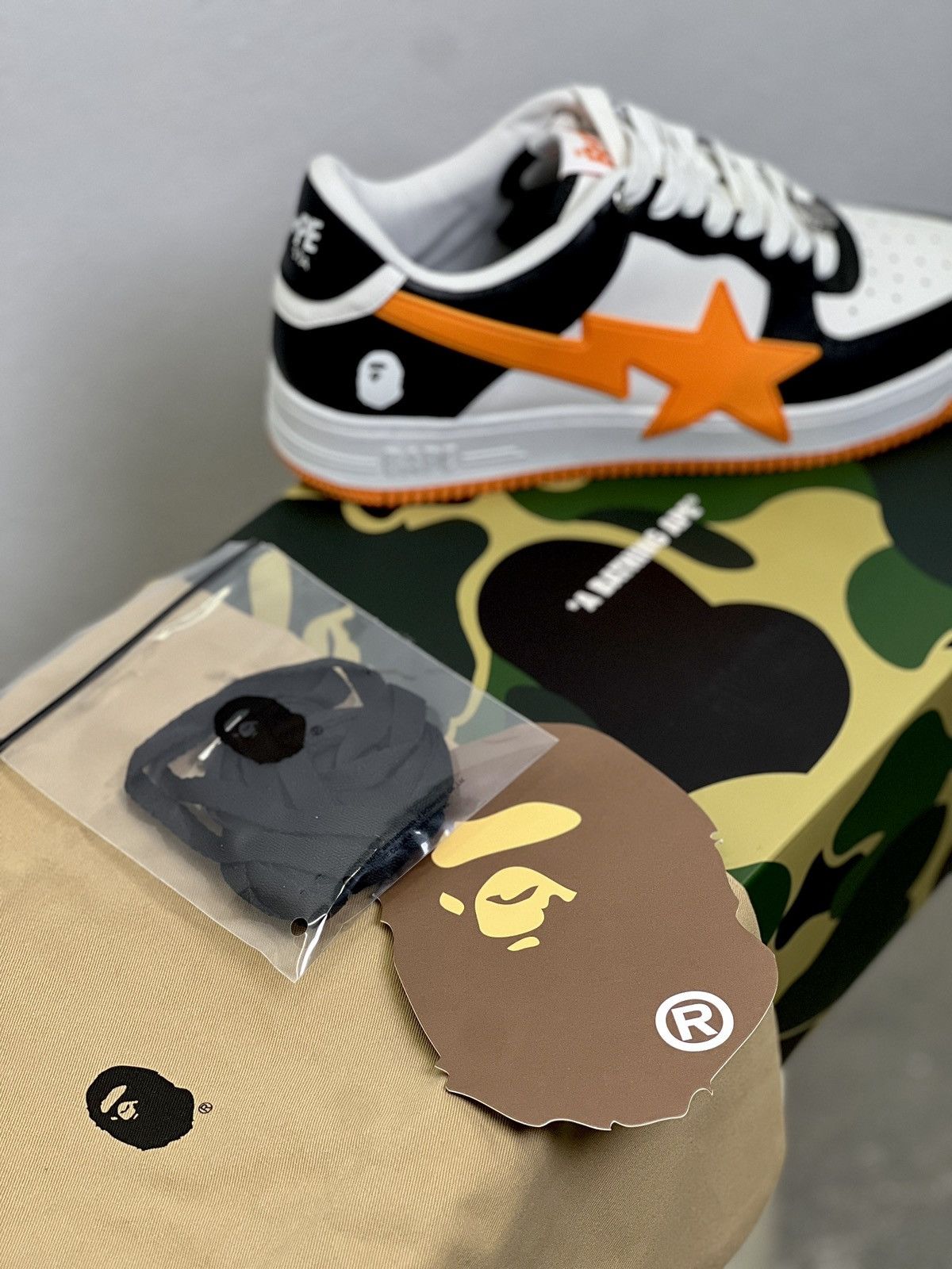 Bape BAPESTA OS #2 Size US 9 / EU 42 - 3 Thumbnail