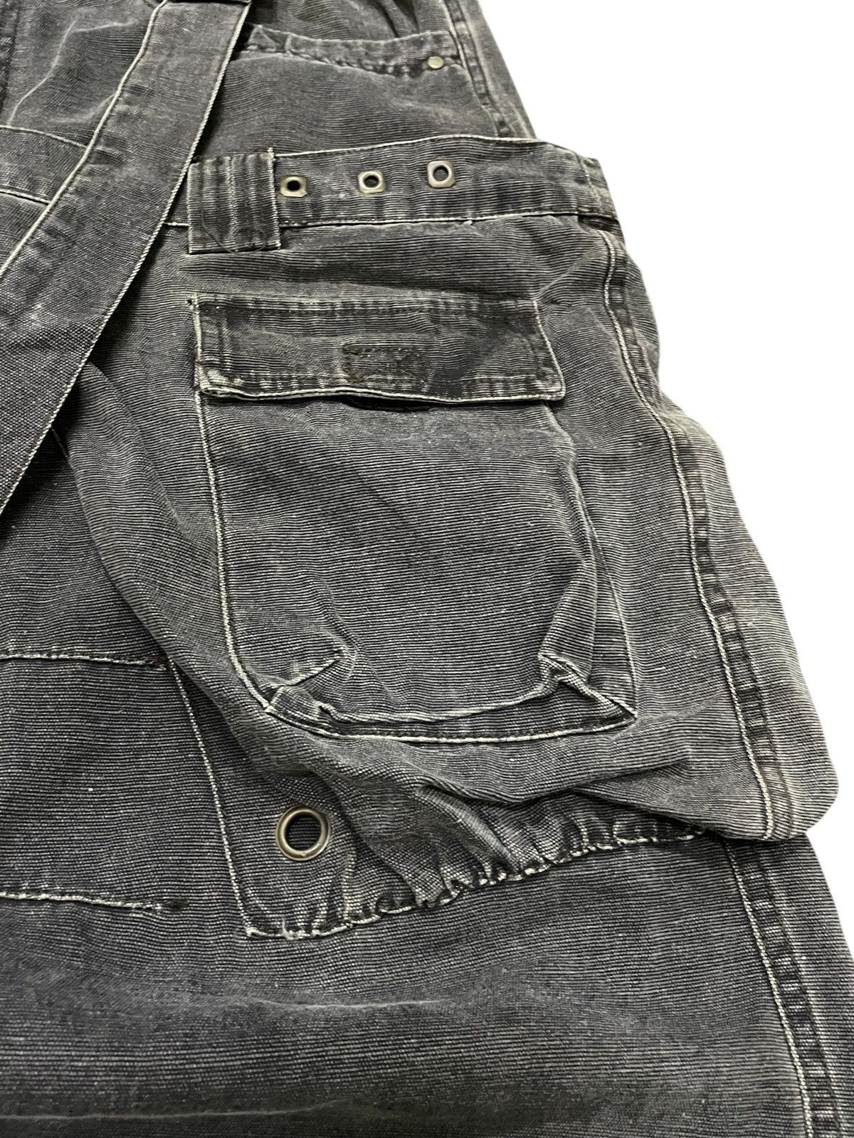 Le Grande Bleu (L.G.B.) × PPFM Vintage Dolce Gabanna Junya Watanabe Style Baggy Loose Cargo Size US 32 / EU 48 - 15 Thumbnail