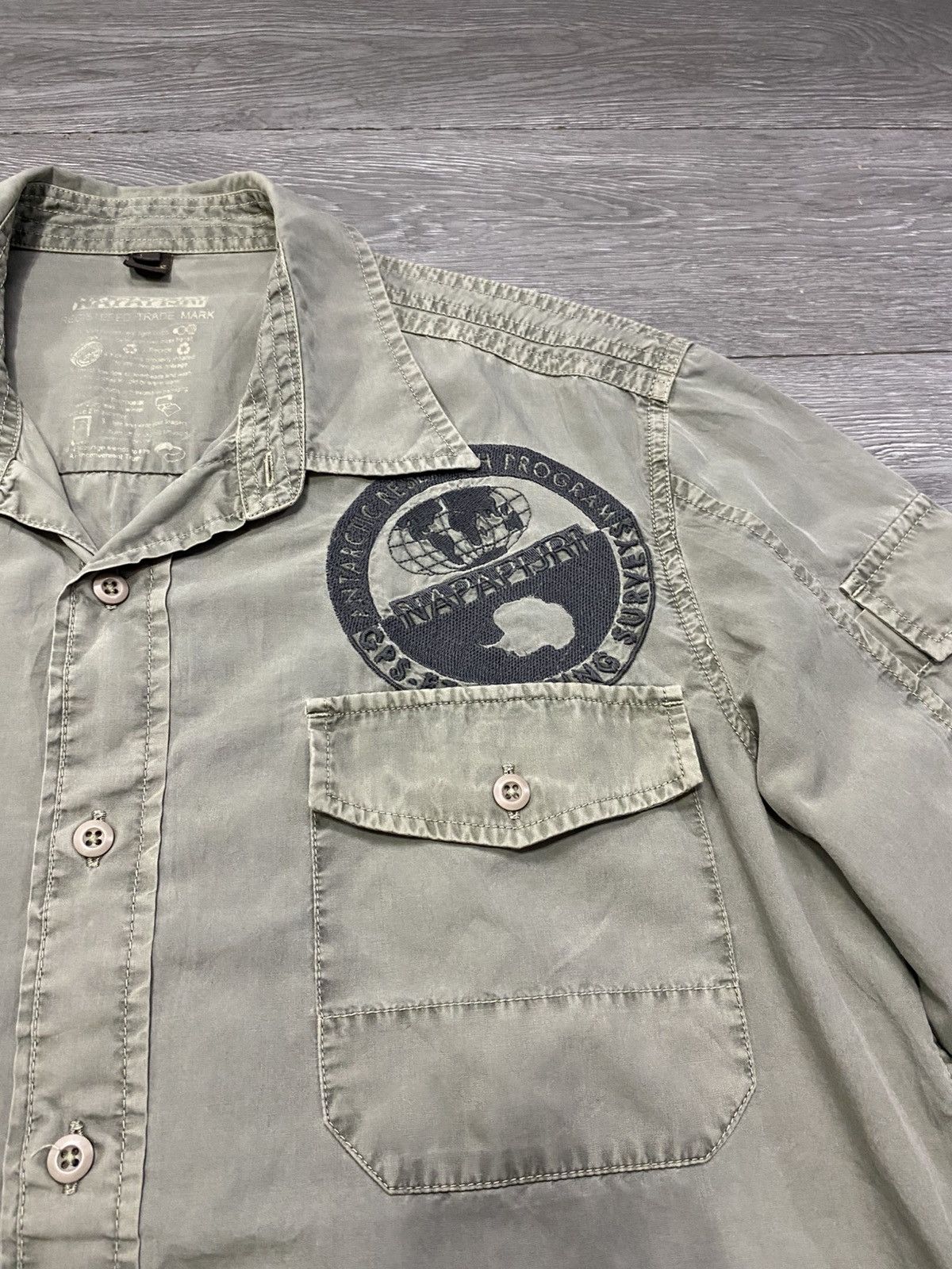 Napapijri Longshirt Napapijri Size US XL / EU 56 / 4 - 2 Thumbnail