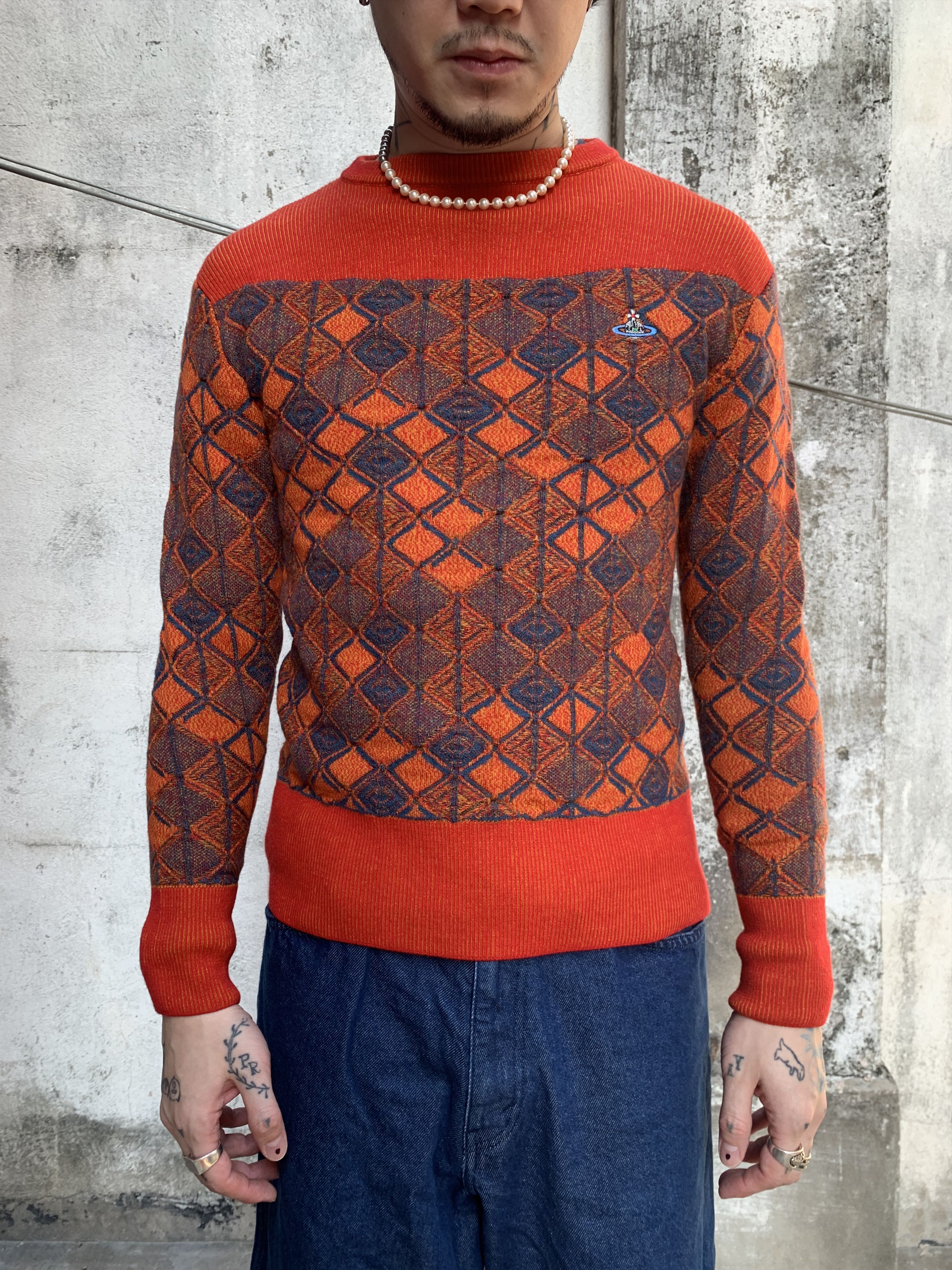Vivienne Westwood Vivienne Westwood Boat Neck Sweater Size US M / EU 48-50 / 2 - 1 Thumbnail
