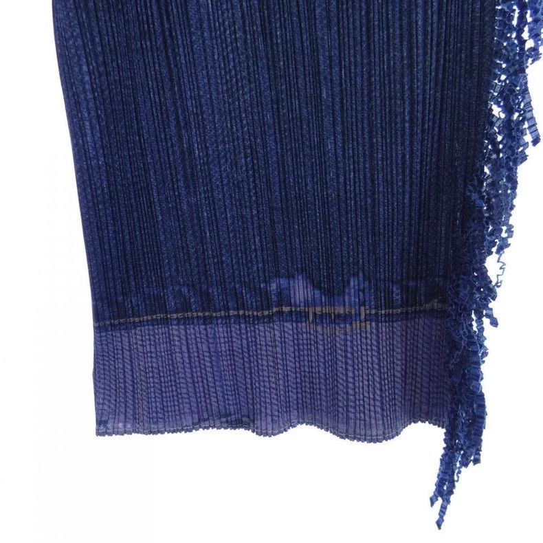 Issey Miyake Issey Miyake size:3 Denim fringed trousers Size 42" / US 20 - 3 Thumbnail