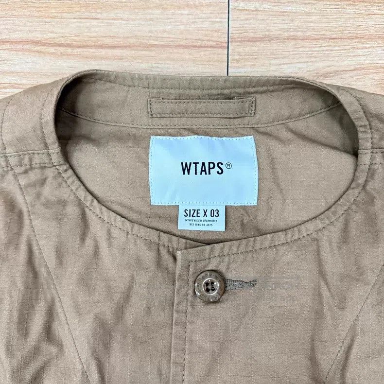 Wtaps Wtaps Casual Collarless Two-pocket Shirt Size US L / EU 52-54 / 3 - 3 Thumbnail