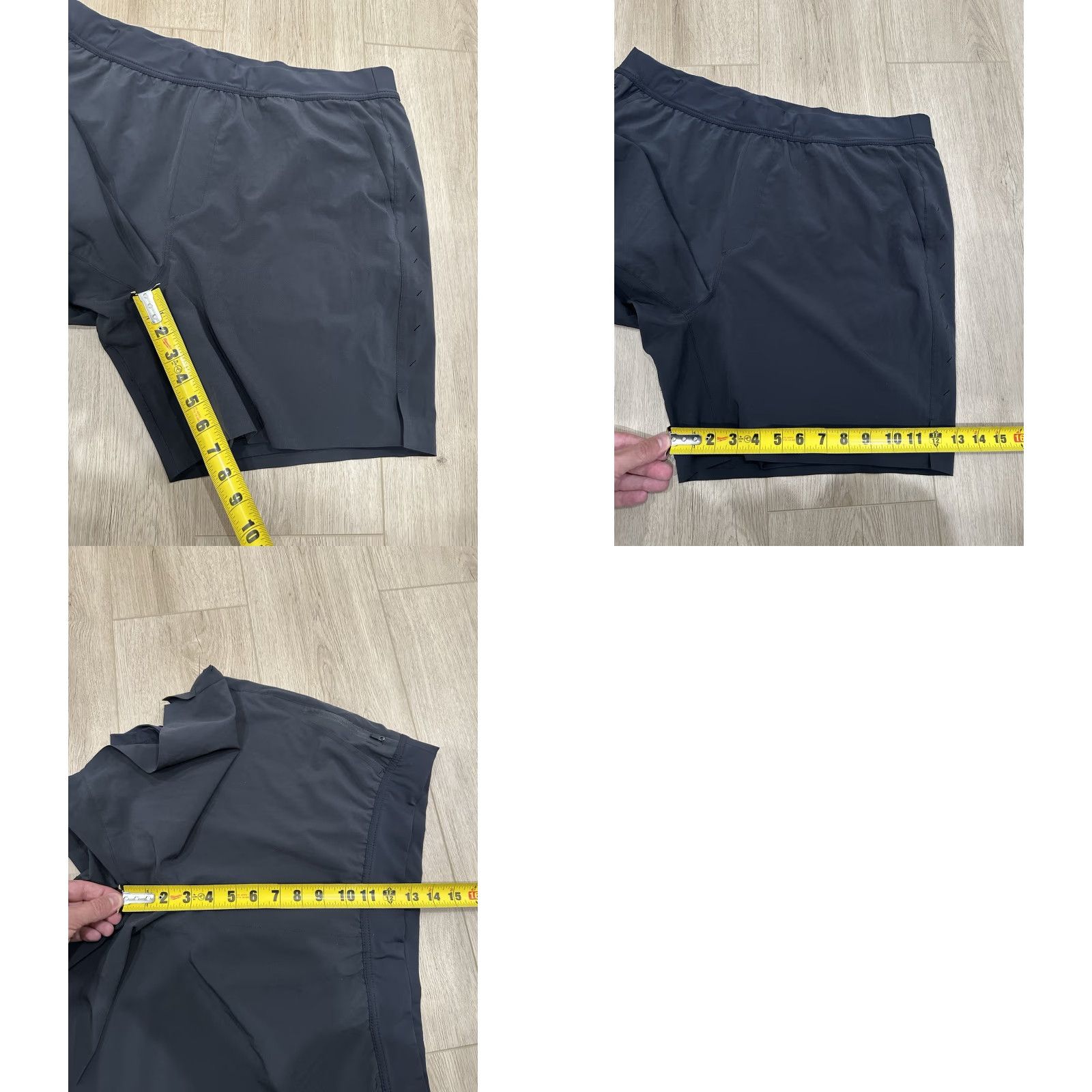 Ten Thousand Ten Thousand The Interval Short Black 7" Inseam Mens XXL Athletic Quick Dry Pockets Drawstring Lightweight Breathable Casual Gym Workout Size US 39 - 8 Thumbnail
