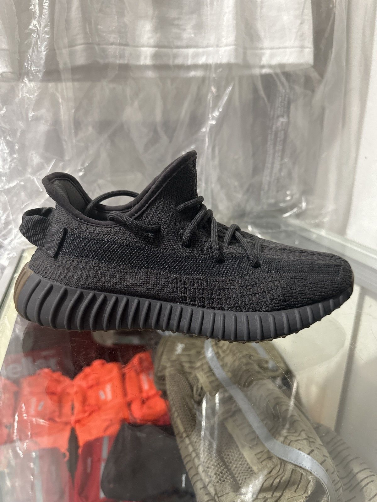 Yeezy Adidas Yeezy Boost 350 ‘Utility Black’ (2023) Size US 6.5 / EU 39-40 - 1 Thumbnail