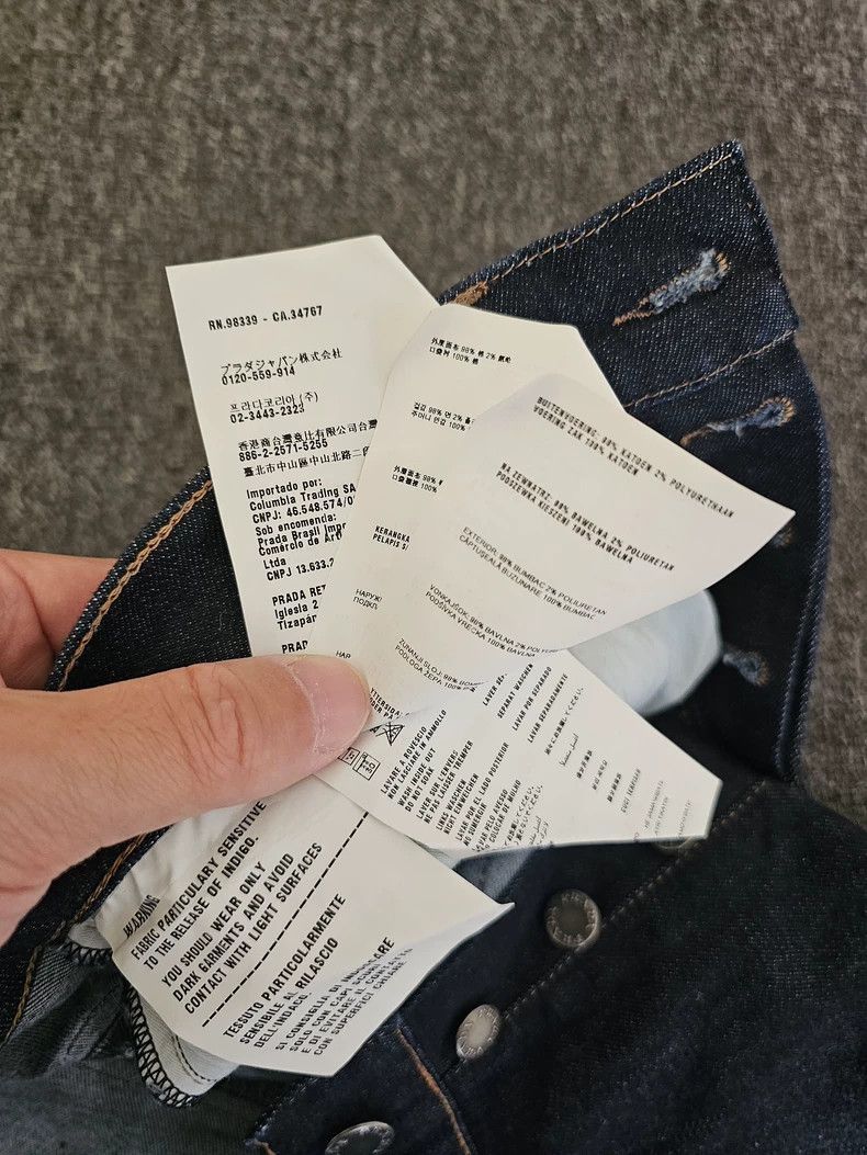 Prada Prada Original Color Flared Jeans Unisex-2506 Size US 30 / EU 46 - 7 Thumbnail