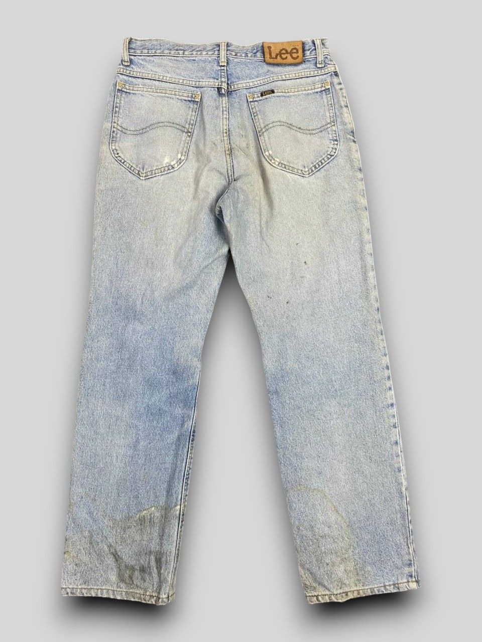 Lee vintage lee riders distressed reworked denim nice design Size US 31 - 2 Thumbnail