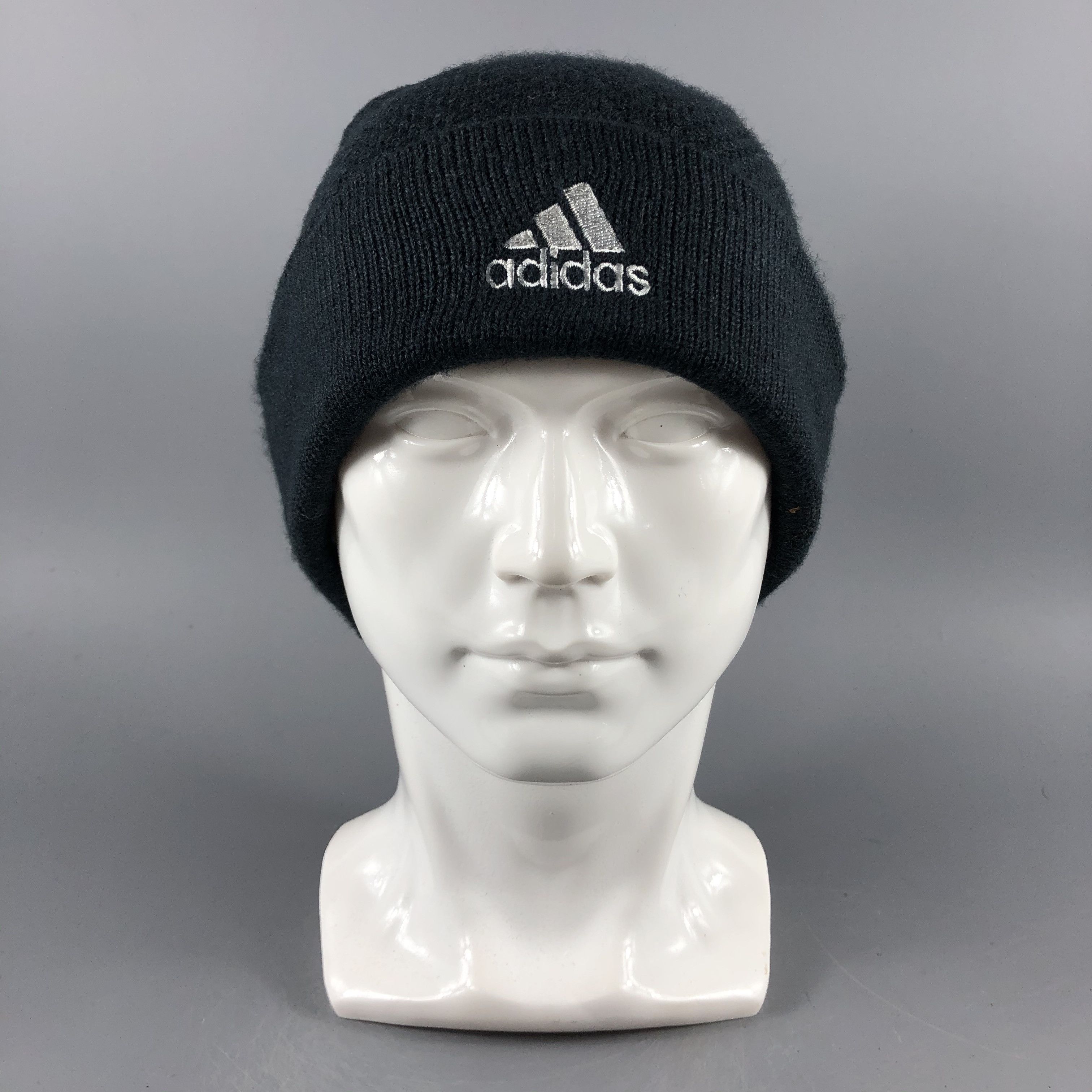 image of Adidas Hats Crochet Beanie Knit Snow Hat Snow Cap B586, Men's
