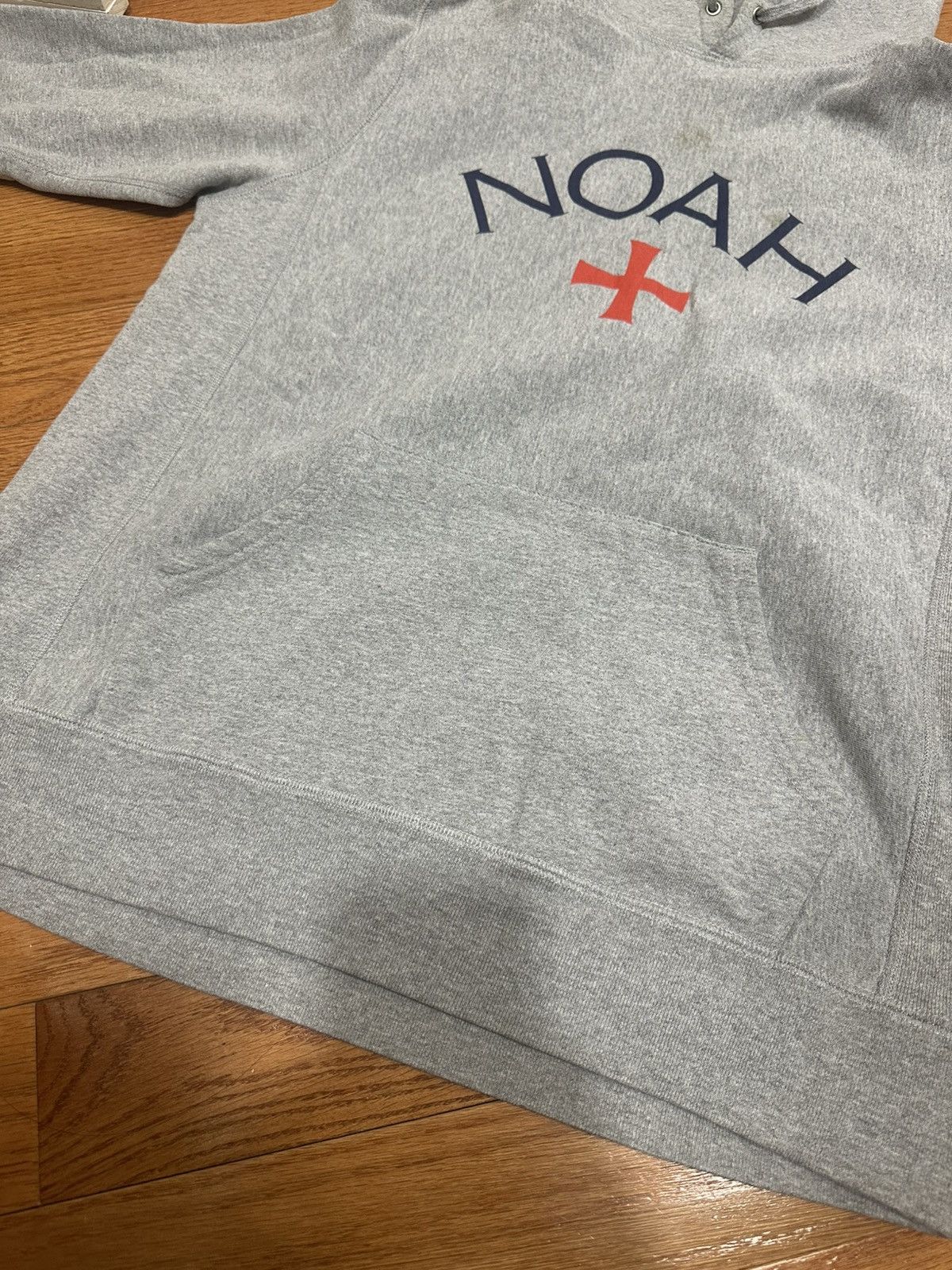 Noah NOAH Core Logo Hoodie Size Large (Heather Grey) Size US L / EU 52-54 / 3 - 3 Thumbnail