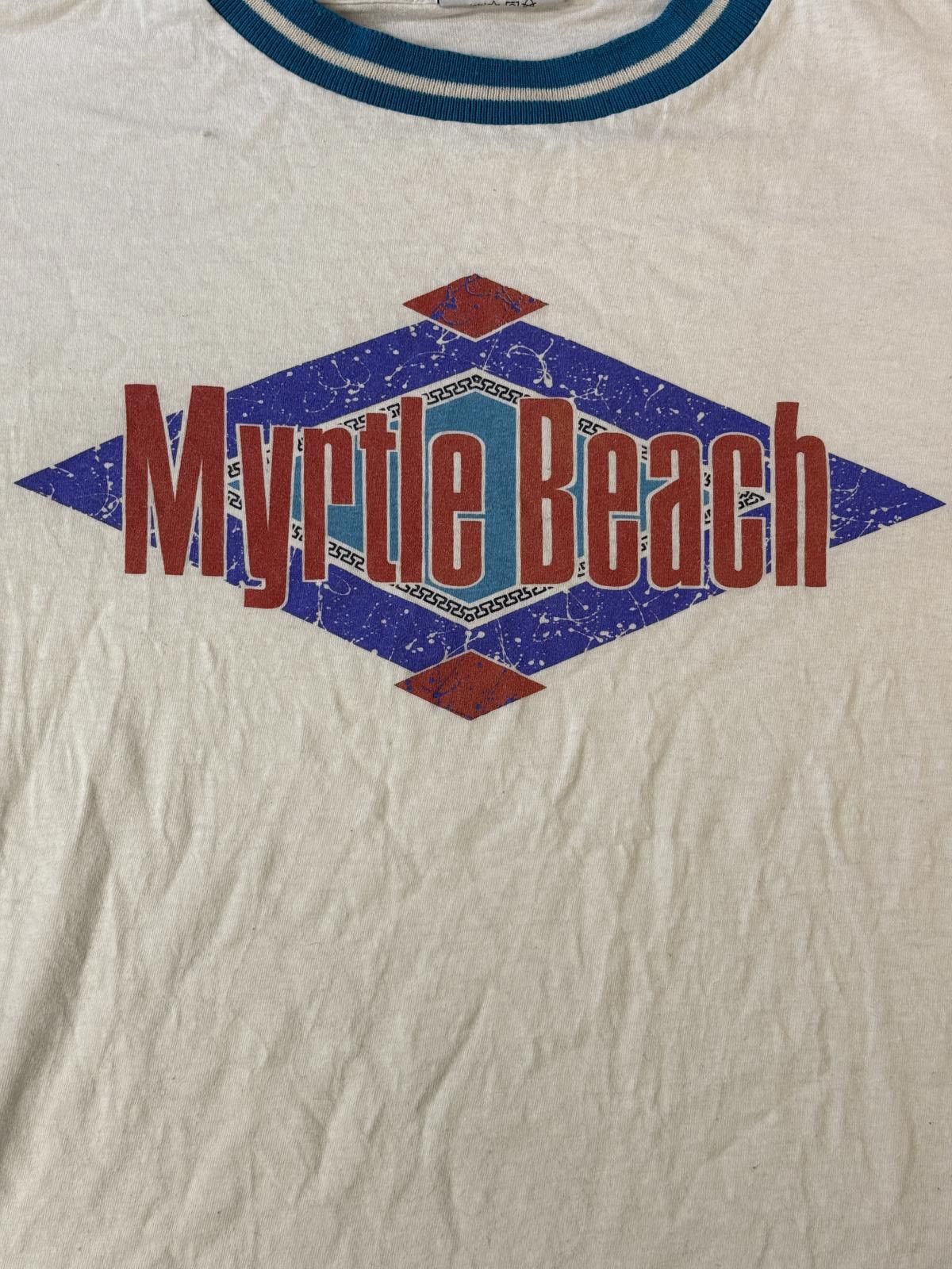 Designer Vintage Myrtle Beach T-shirt Made in USA Tee XL Size US XL / EU 56 / 4 - 3 Thumbnail