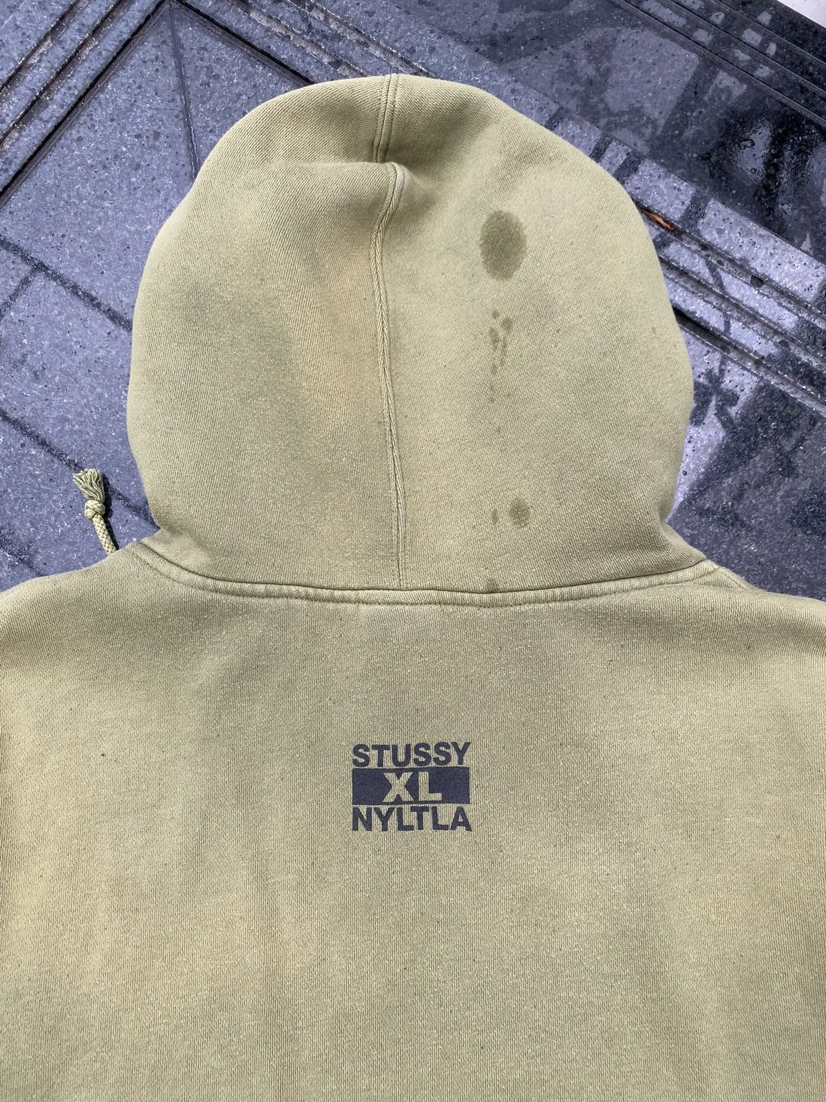 Stussy × Vintage 90’s STUSSY RARE MULTI LOGO Y2K RETRO HOODIE Size US M / EU 48-50 / 2 - 7 Thumbnail