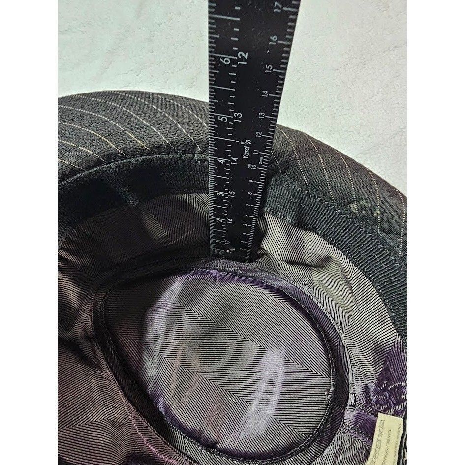 Other DPC 1921 Mens Grey Pinstripe Fedora Hat/ Vintage Style Size ONE SIZE - 6 Thumbnail