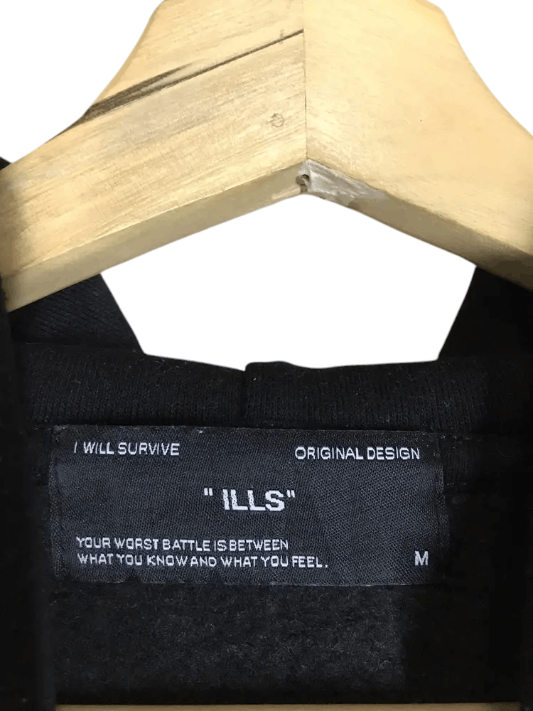 Japanese Brand Ills I Will Survive Hoodies Size US XL / EU 56 / 4 - 5 Thumbnail