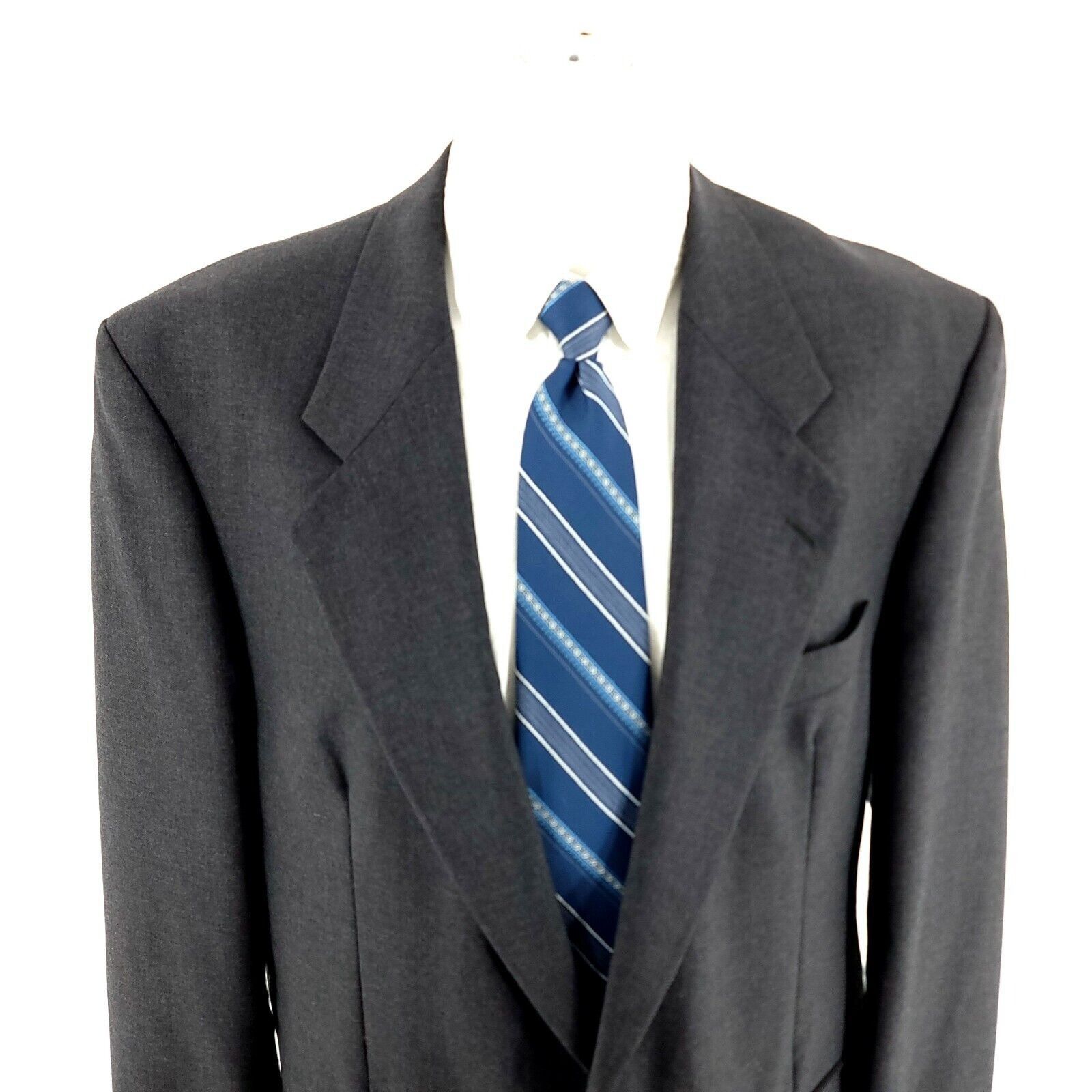 Savile Row DAMAGED Alexandre London Of England Savile Row Wool 2 Button Size 44L - 1 Thumbnail