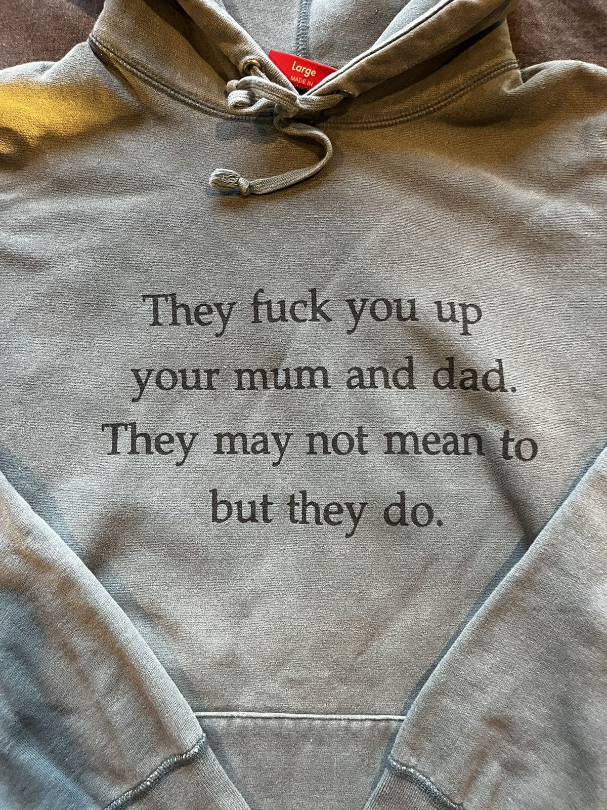 Supreme Supreme They Fuck You Up Vintage Hoodie | Grailed
