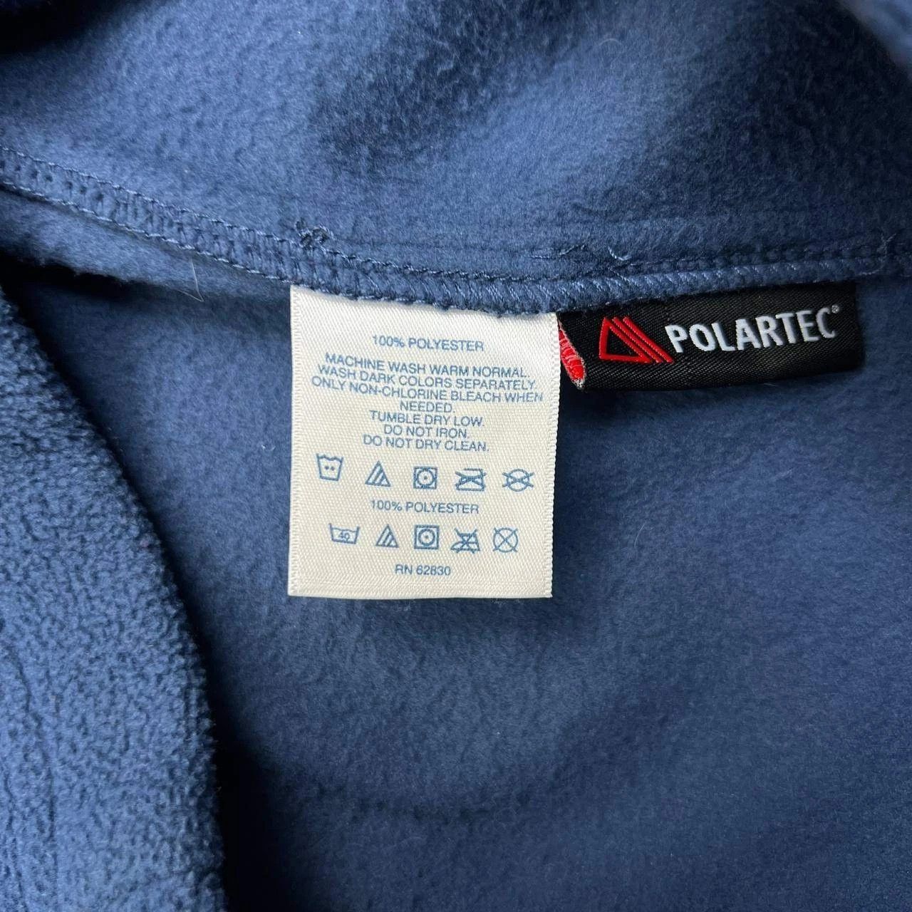 Lands' End Lands' End Sweatshirt Polartec Half Zip Mock Neck Fleece L Size US L / EU 52-54 / 3 - 5 Thumbnail