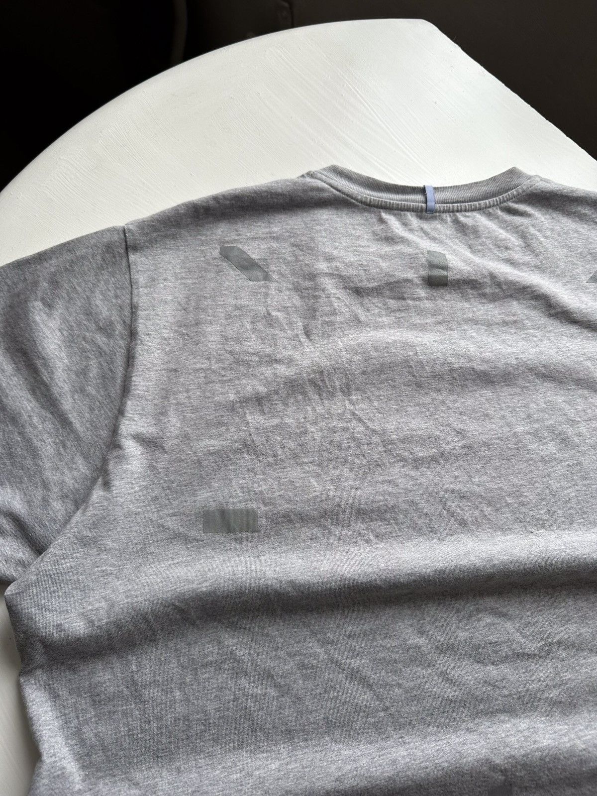 Alexander McQueen × Vintage Alexander McQueen MSQ Grey Size L Tee Size US L / EU 52-54 / 3 - 11 Thumbnail