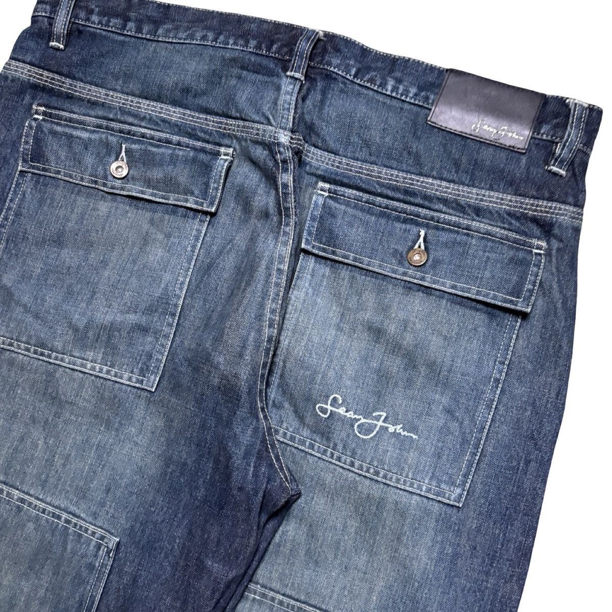 Sean John Vintage Y2K Sean John denim Jeans Size 36 Rap Hip Size US 36 / EU 52 - 2 Thumbnail