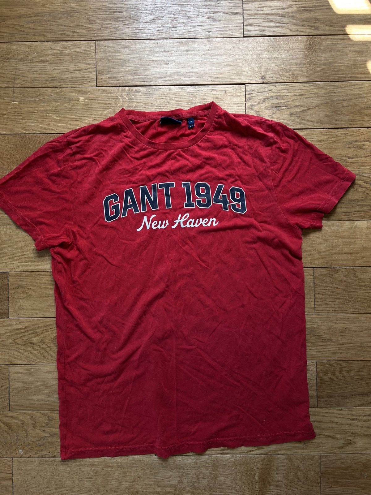 Gant × Vintage Gant vintage red t-shirt Size US S / EU 44-46 / 1 - 1 Thumbnail