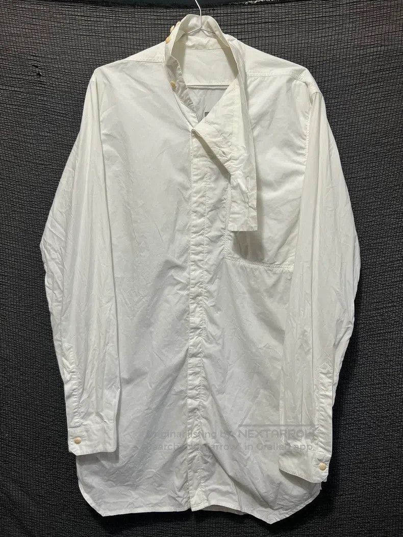 Rick Owens Rick Owens F/W 14 Moody Irregular Standing Collar Tank Shi Size US L / EU 52-54 / 3 - 3 Thumbnail