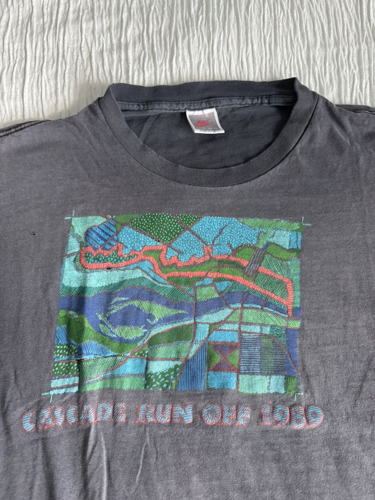 Nike 1989 Nike Cascade Run Off Tee Size US XL / EU 56 / 4 - 3 Thumbnail