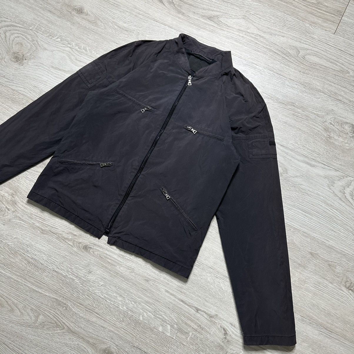 Prada Vintage Prada women’s nylon light jacket Size L / US 10 / IT 46 - 2 Thumbnail