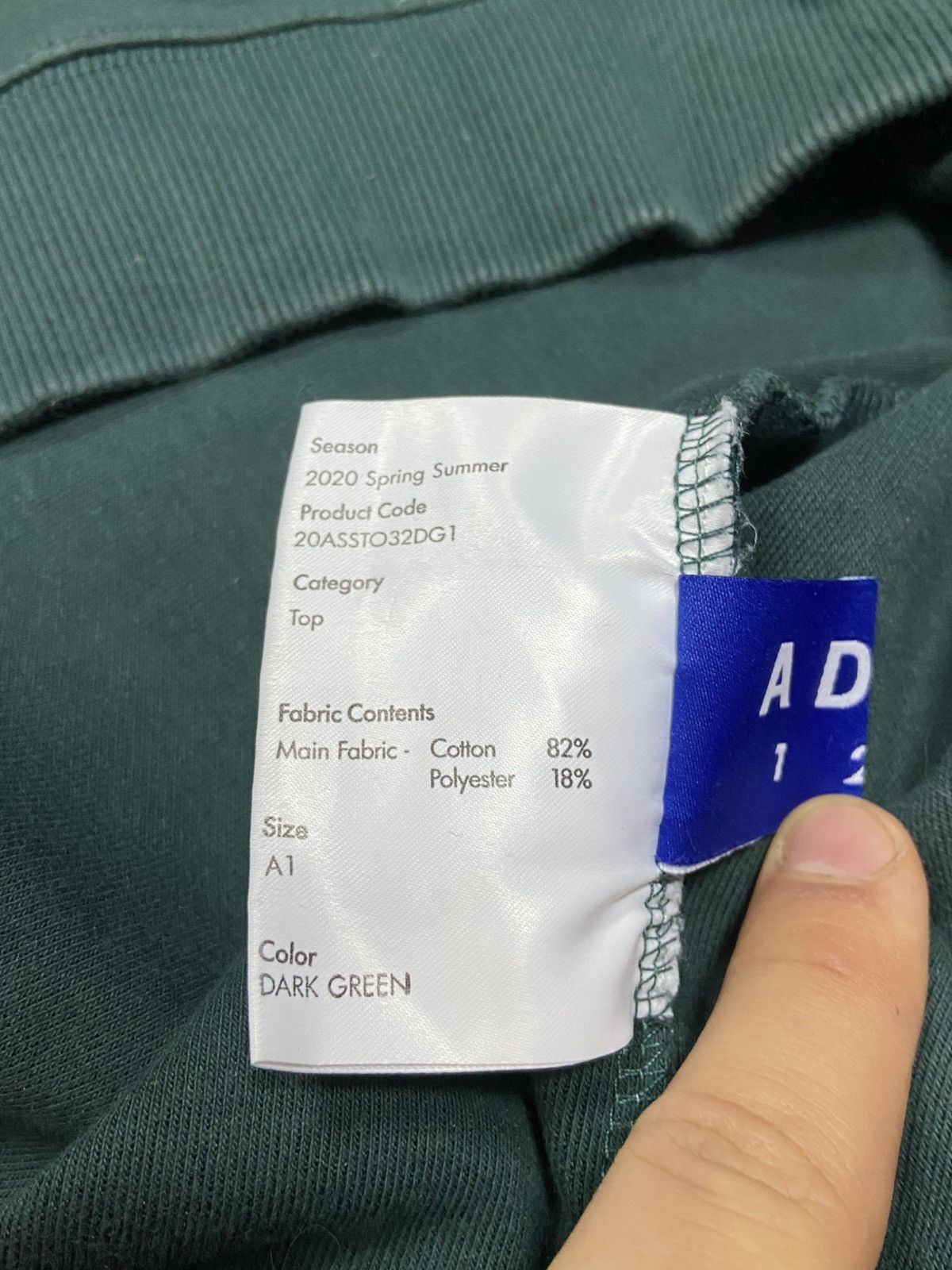 Ader Error Ader Error size A1 Sweatshirt Korea Size US L / EU 52-54 / 3 - 8 Thumbnail