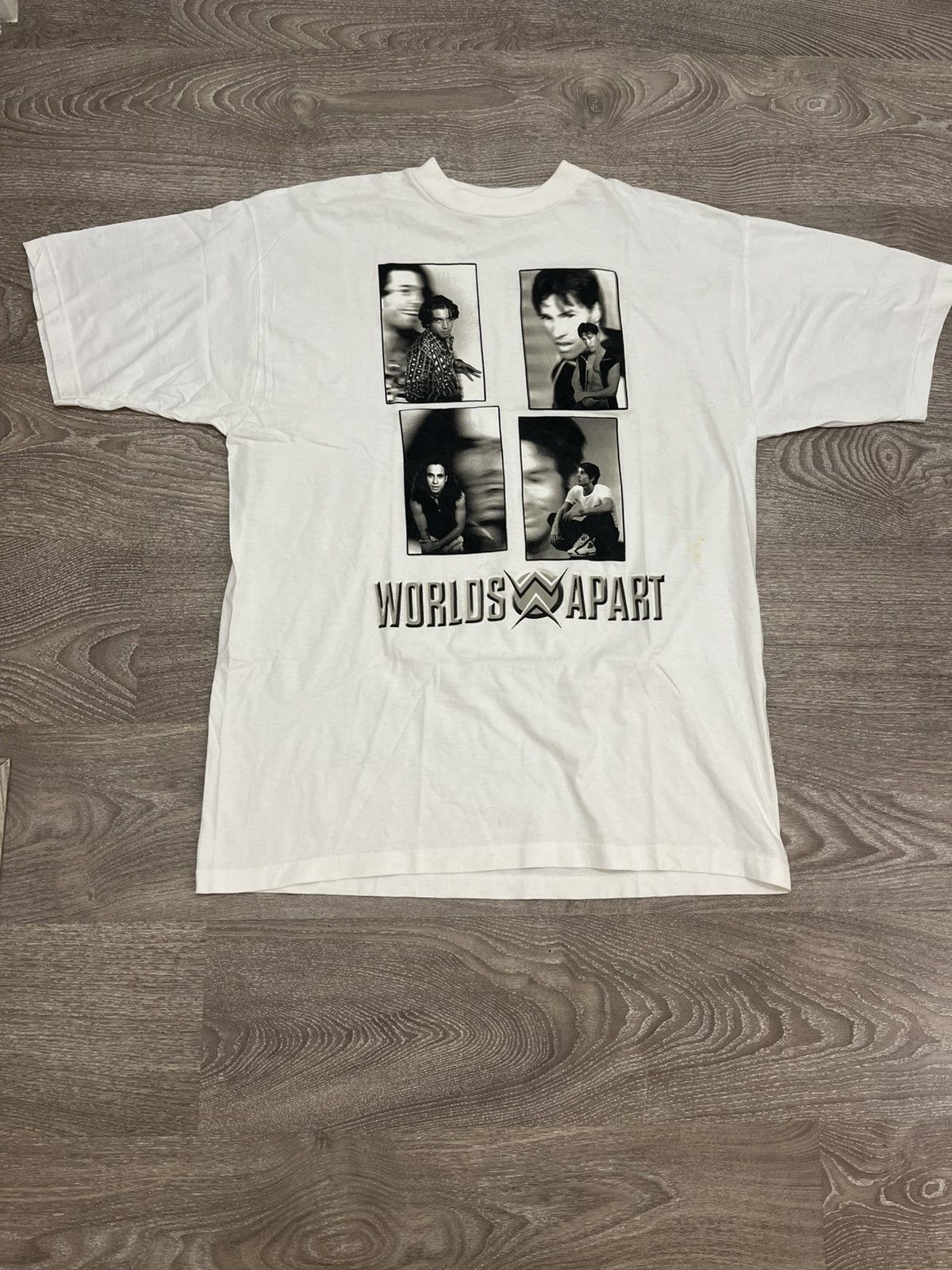 Other Tee shirt blanc vintage world aparts Size US XL / EU 56 / 4 - 1 Thumbnail