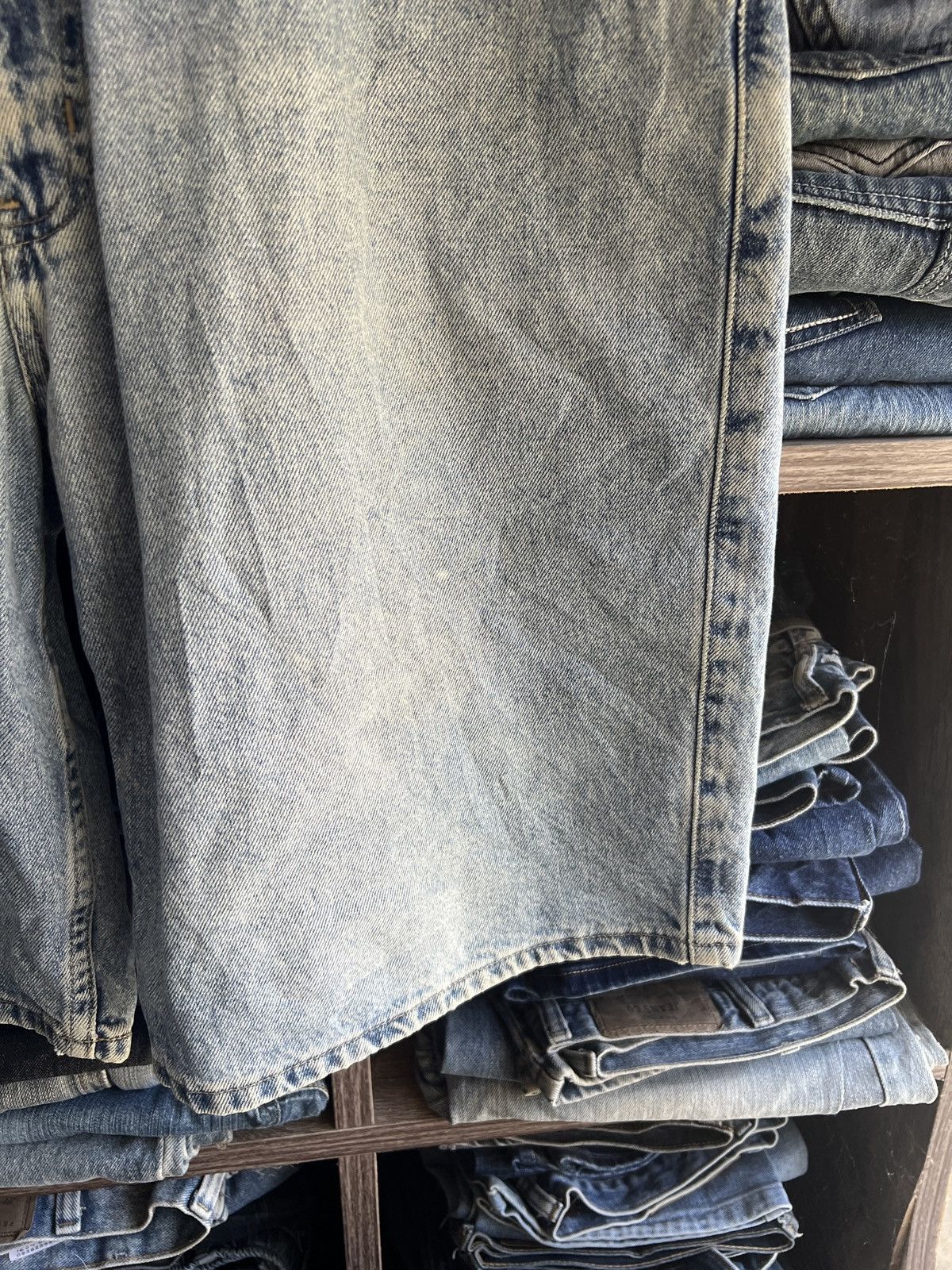Bugle Boy 🔥Vintage Bugle Boy Cropped Denim Size US 35 - 7 Thumbnail