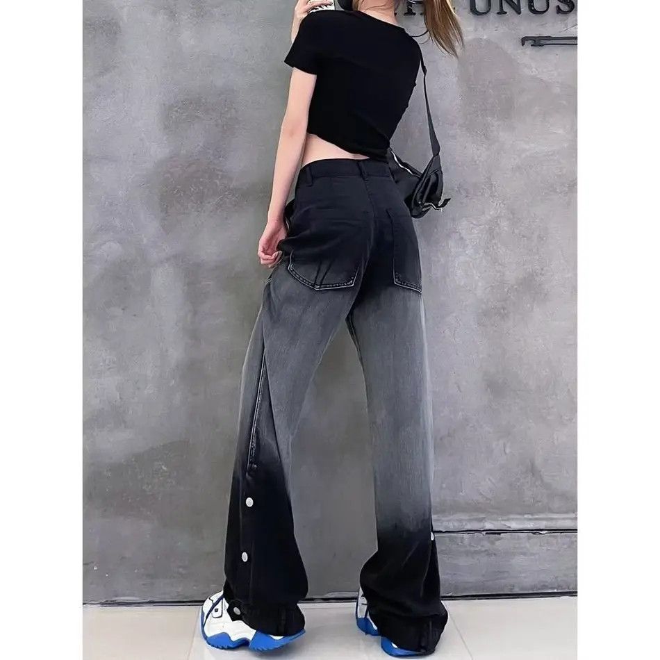 Japanese Brand × Jean Retro loose gradient straight leg jeans Size US 32 / EU 48 - 2 Thumbnail