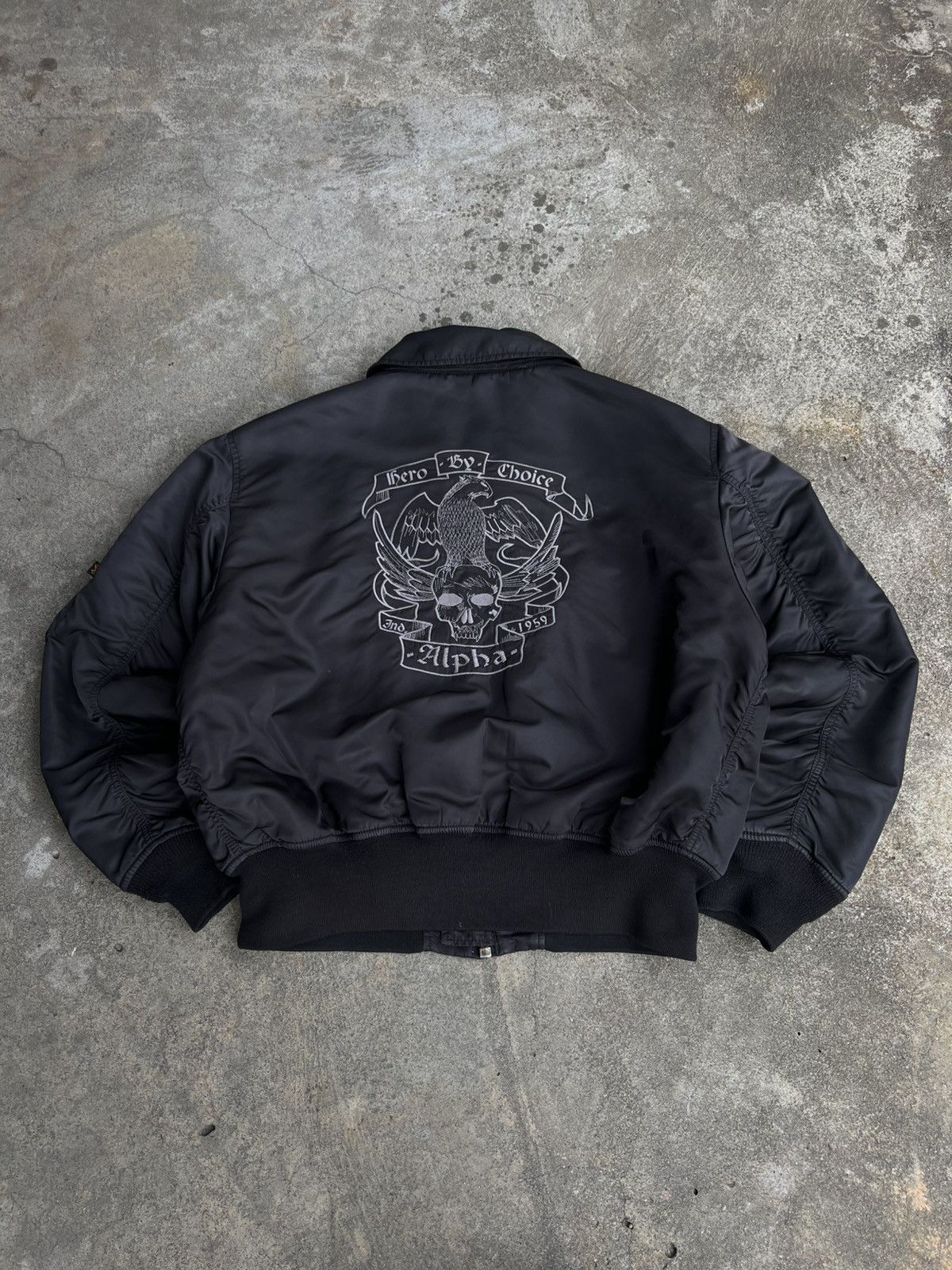 Alpha Industries Crazy Rare Alpha Industries CWU-45 Flight Jacket Big Logo Size US XXL / EU 58 / 5 - 2 Thumbnail