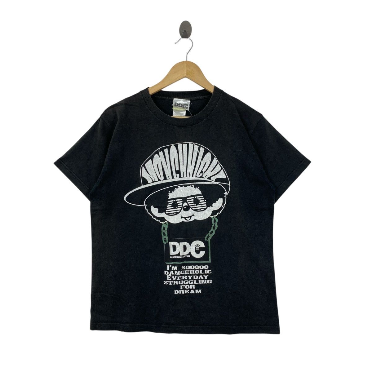 Vintage Vintage Monchhichi DDC Streetwear Tee Hip Hop Graphic Shirt Size US M / EU 48-50 / 2 - 1 Thumbnail