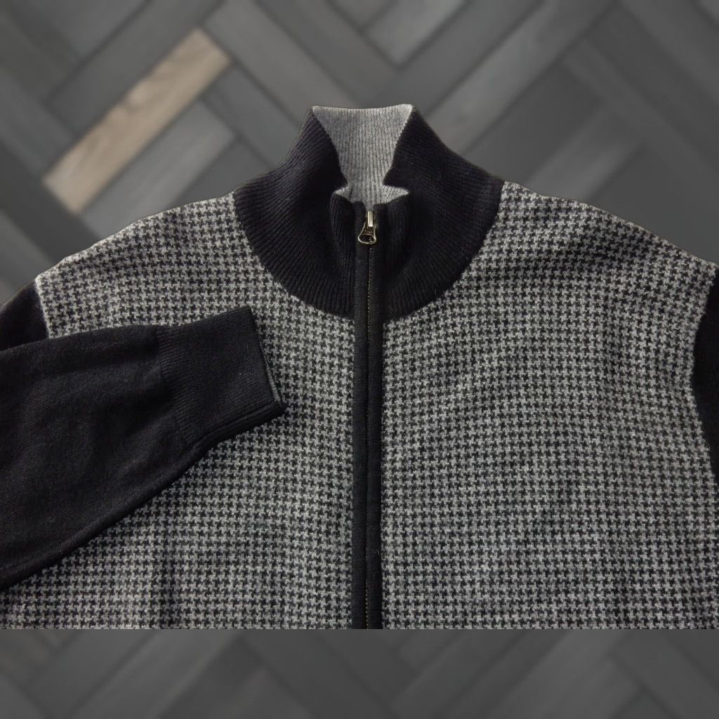 Ballantyne Ballantyne Men's Wool Bomber Jacket Size L Black Outer Shell Clothing Size US L / EU 52-54 / 3 - 1 Thumbnail