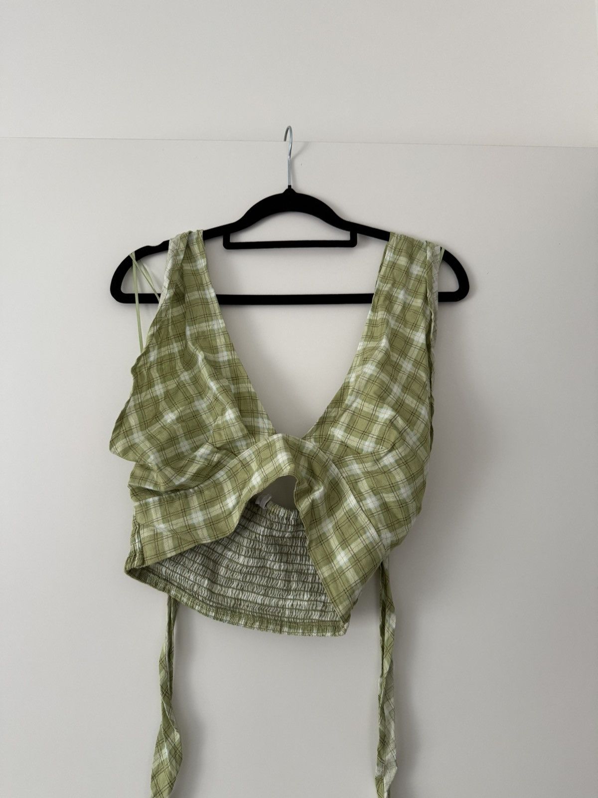 Cotton On Checkered crop top - cotton on Size M / US 6-8 / IT 42-44 - 1 Thumbnail