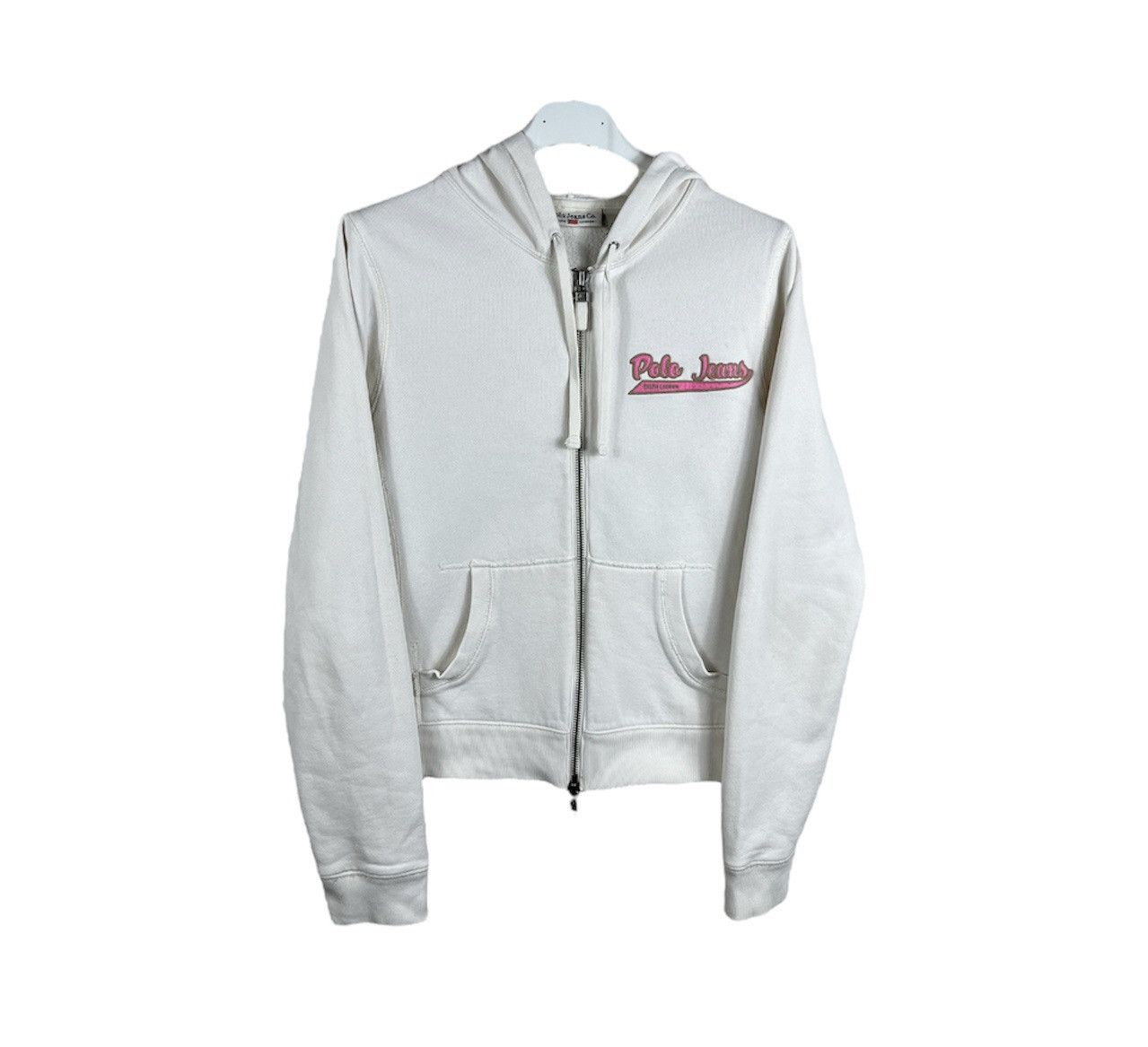 Polo Ralph Lauren × Vintage Vintage Polo Ralph Lauren jeans y2k zip hoodie sweatshirt Size M / US 6-8 / IT 42-44 - 1 Thumbnail