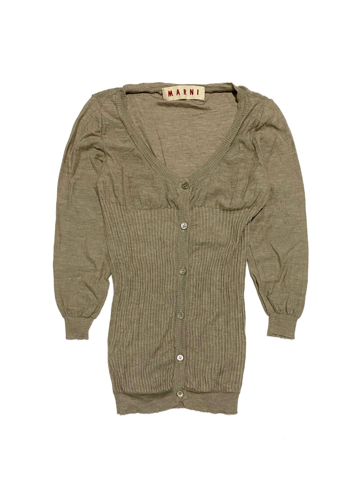 Marni MARNI CARDIGAN SLIM Size S / US 4 / IT 40 - 1 Thumbnail