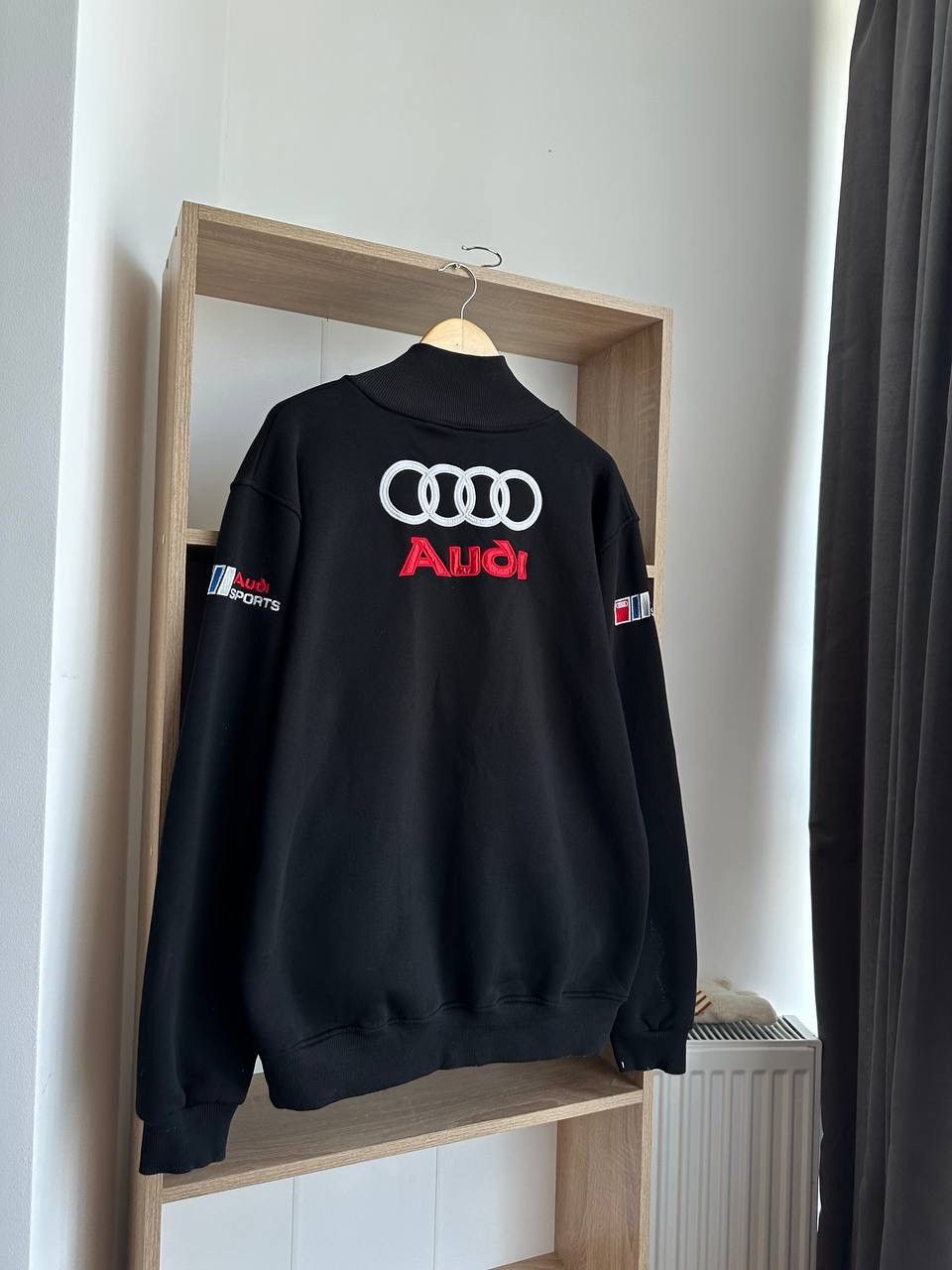 Audi × Vintage Vintage Audi Racing Black Full Zip Hoodie Size US M / EU 48-50 / 2 - 12 Thumbnail