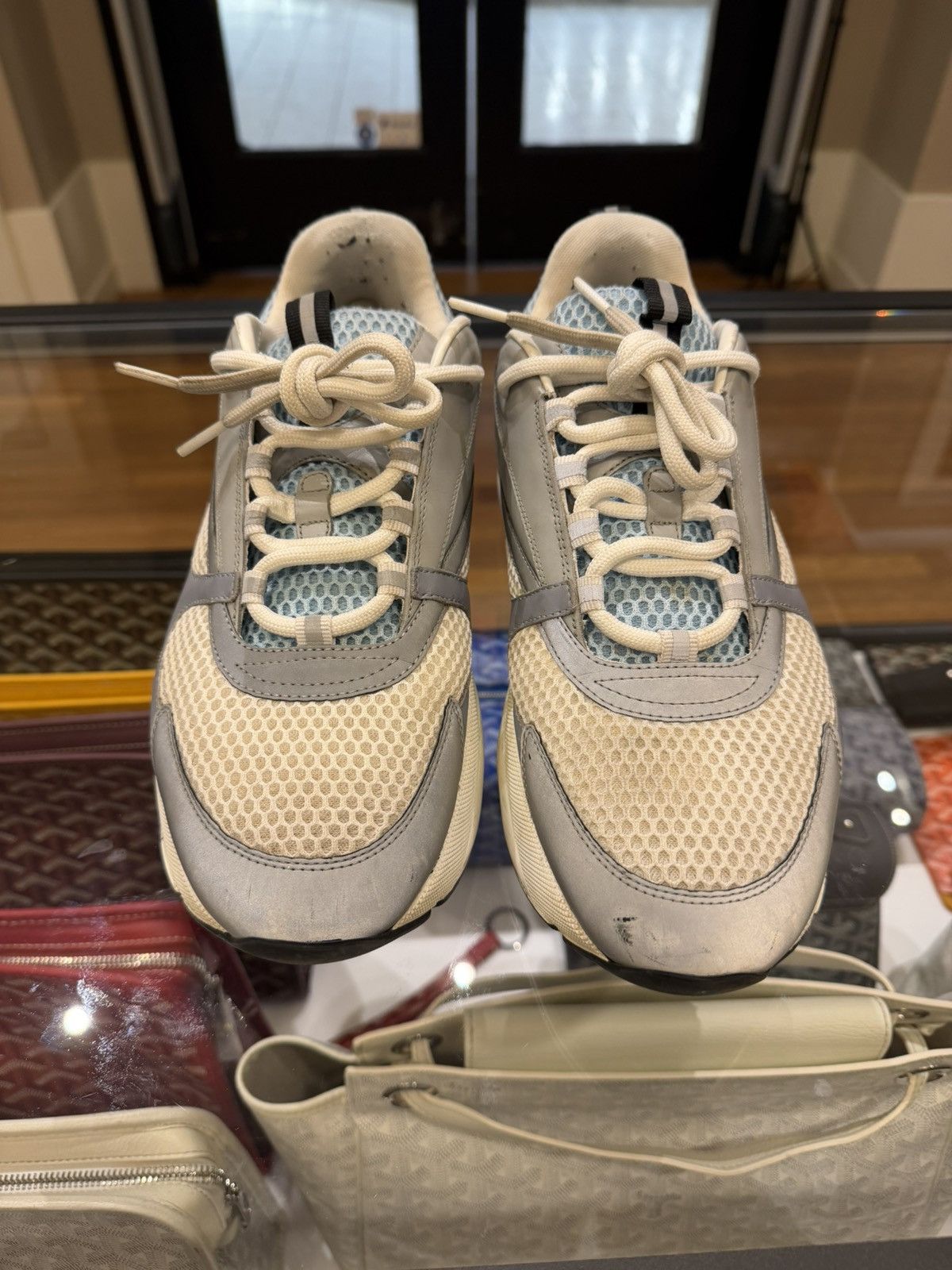 Dior Dior B22 White Light Blue Size US 11 / EU 44 - 6 Thumbnail