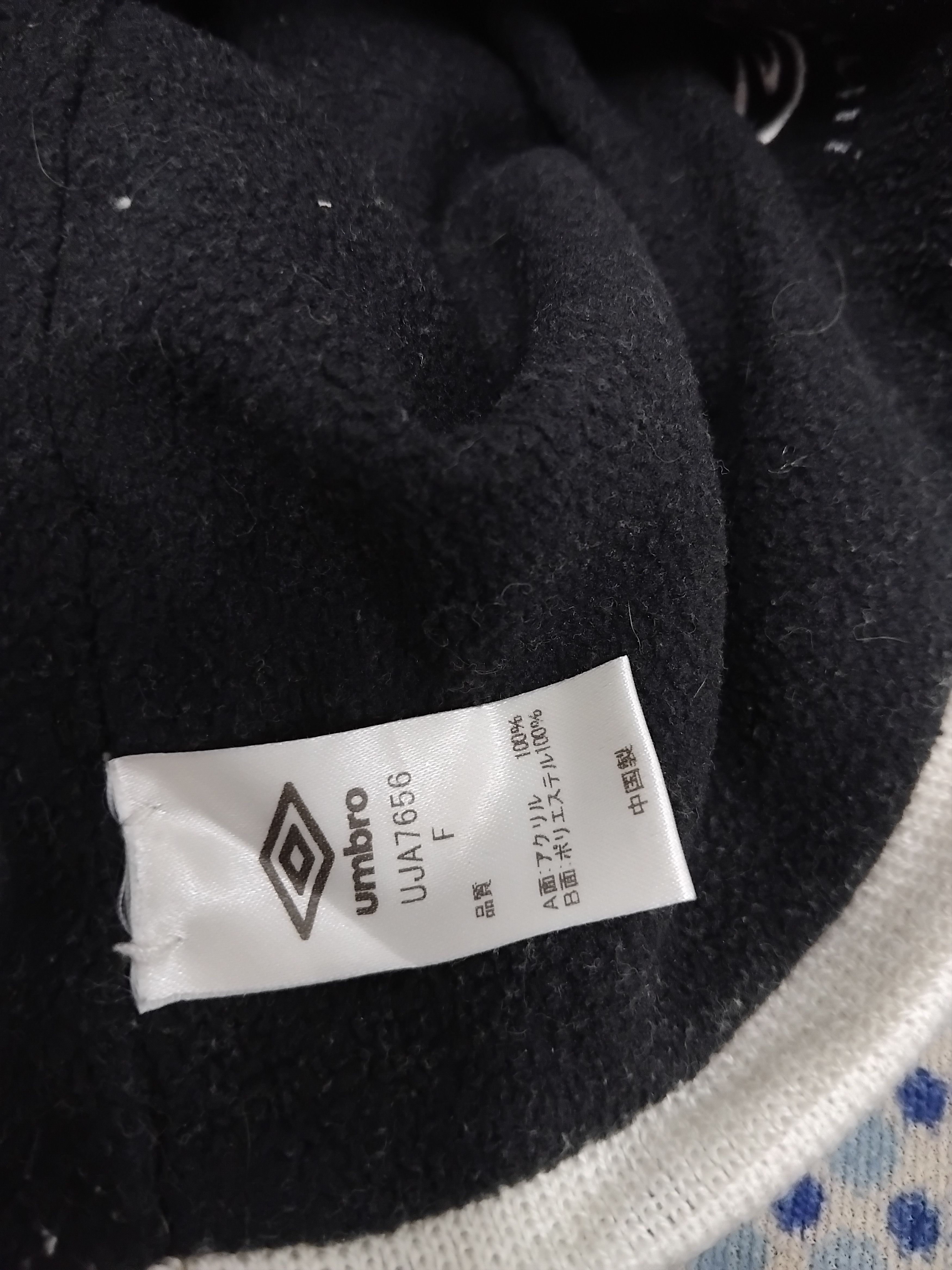 Umbro Umbro black colour neck warmer Size ONE SIZE - 2 Thumbnail