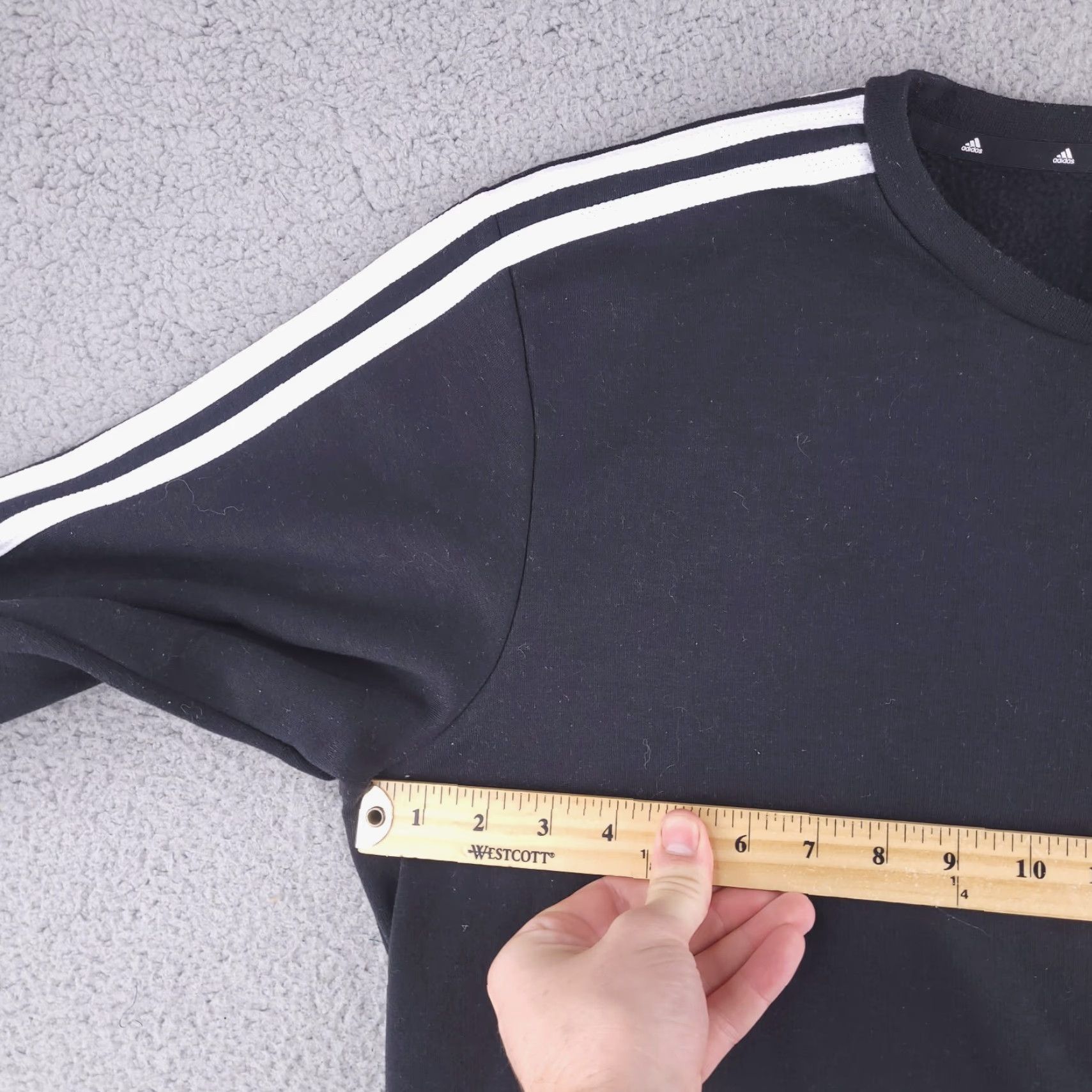 Adidas Adidas Sweatshirt Mens Large Black Pullover Primegreen Size US L / EU 52-54 / 3 - 5 Thumbnail