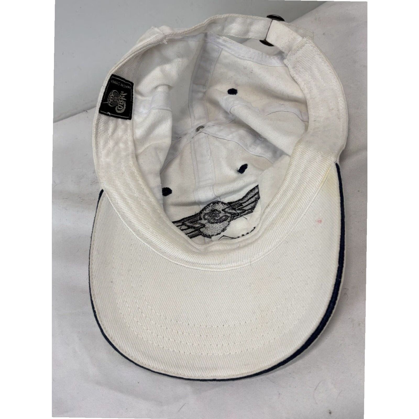 Vintage Cobra Adjustable Baseball Cap White Cotton Southwest Airlines Size ONE SIZE - 6 Thumbnail