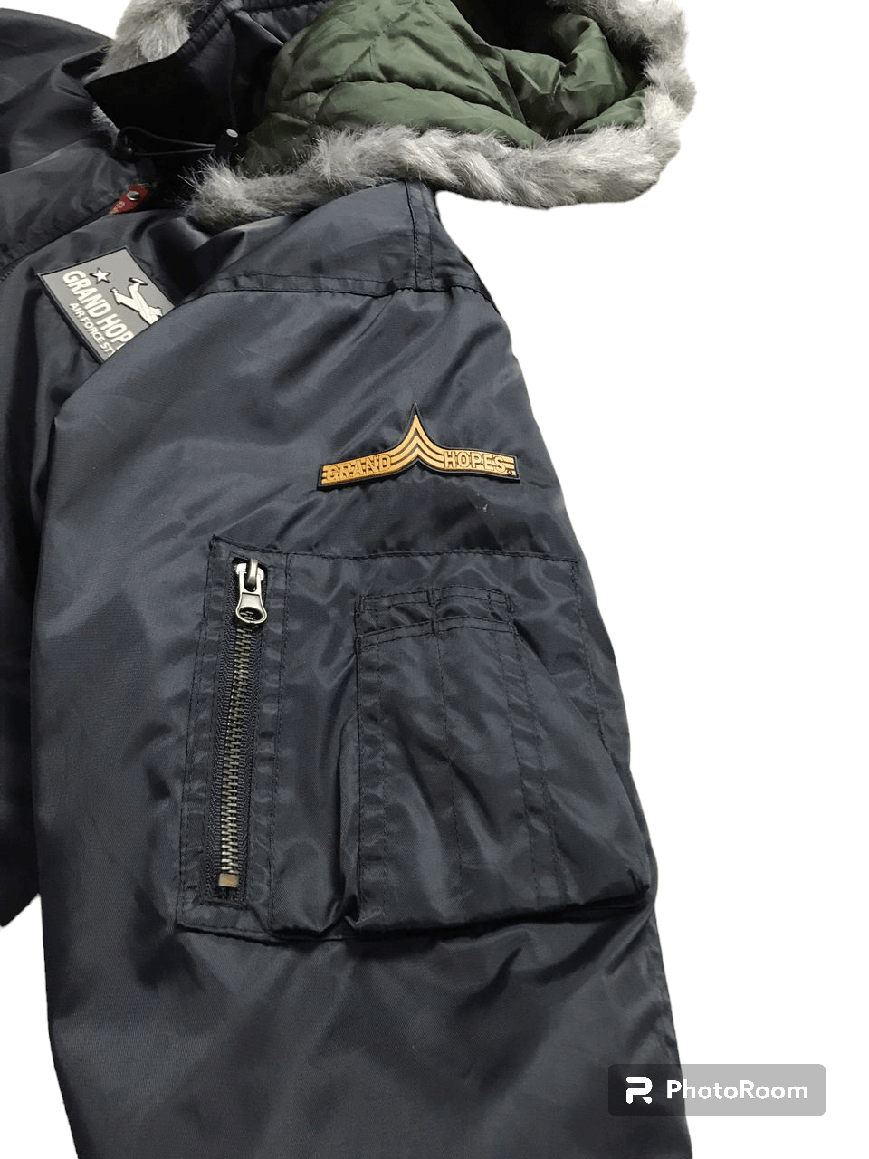 Japanese Brand Grand Hopes Jeans Bomber Jacket Size US M / EU 48-50 / 2 - 4 Thumbnail