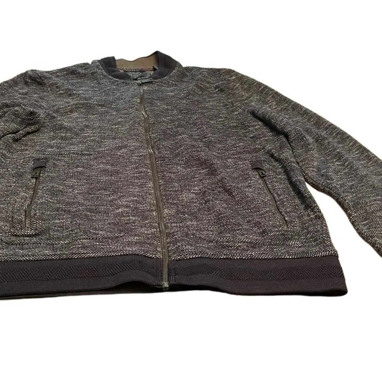 Ted Baker Ted Baker London full zip long sleeve sweater, size 4 =Large Size L / US 10 / IT 46 - 1 Thumbnail
