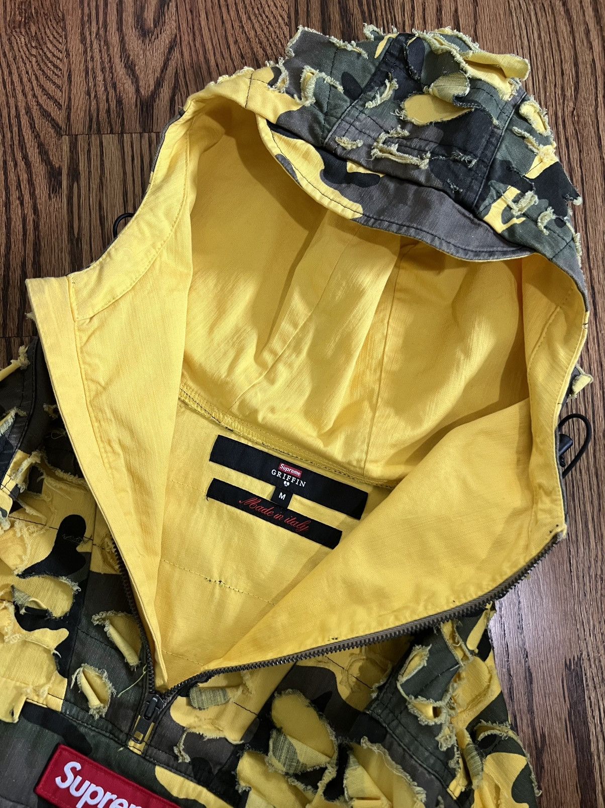 Griffin × Supreme Supreme Griffin Anorak ‘Yellow Camo’ Size US M / EU 48-50 / 2 - 4 Thumbnail