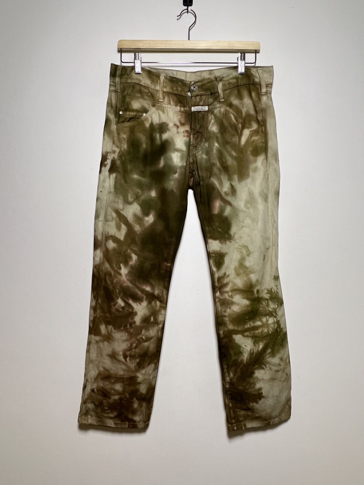 Marithe + Francois Girbaud marithe francois girbaud y2k tie dye mud pants m-l Size US 31 - 3 Thumbnail